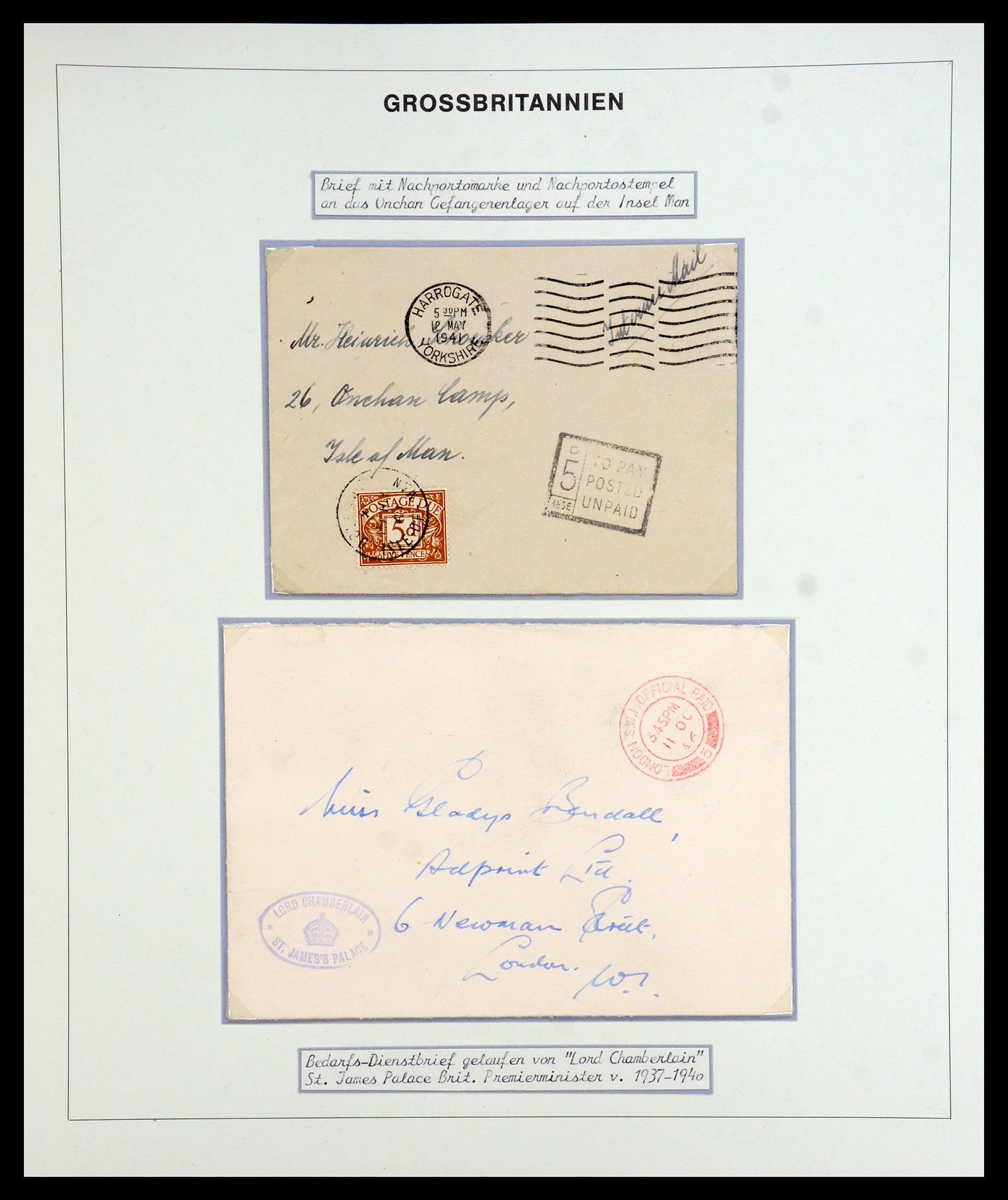 35900 144 - Postzegelverzameling 35900 Engeland 1840-1951.