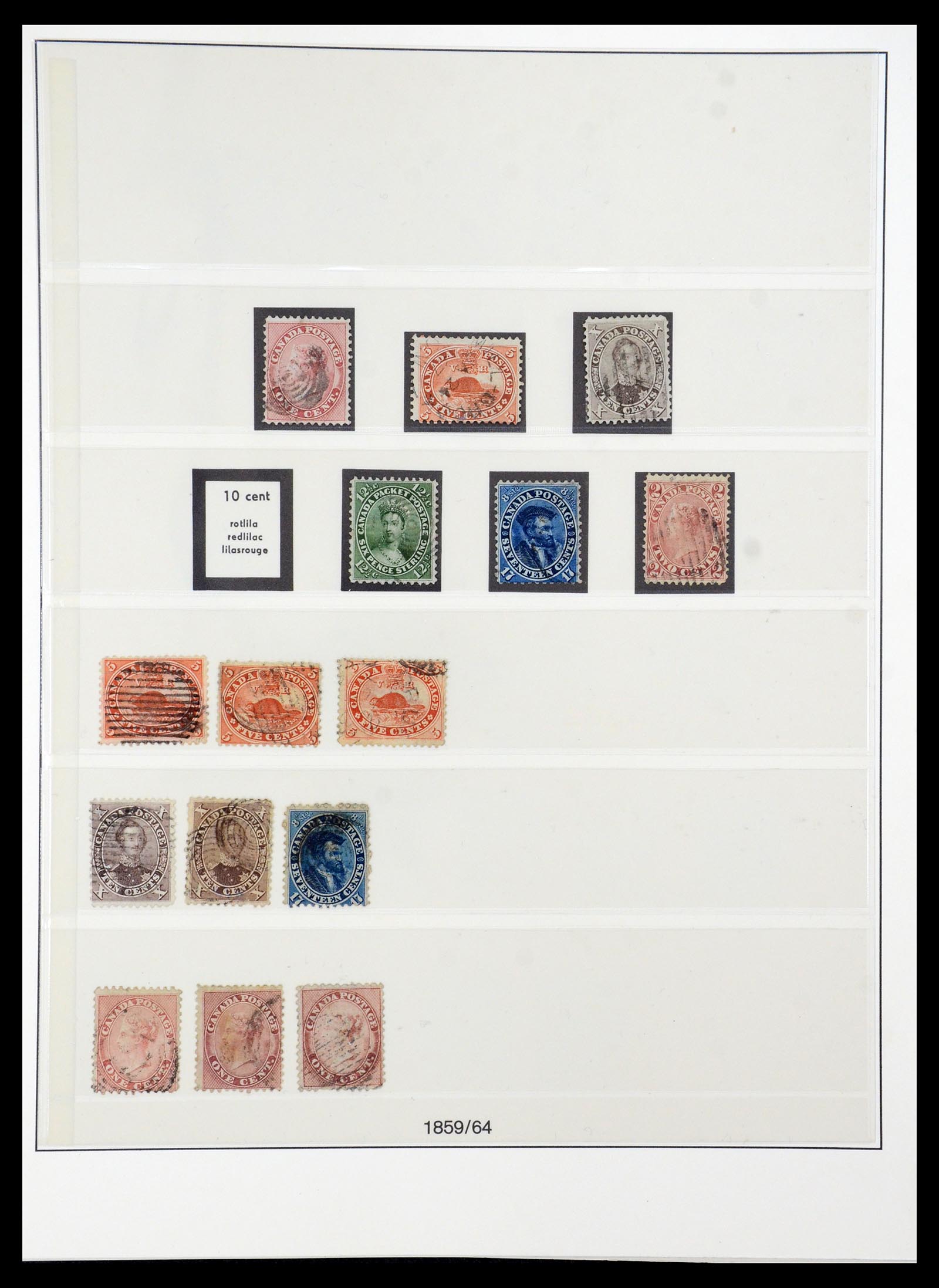 35901 002 - Postzegelverzameling 35901 Canada 1851-2007.