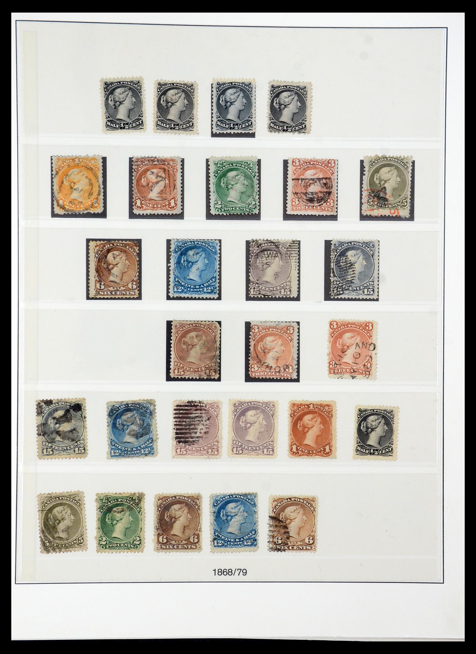 35901 003 - Postzegelverzameling 35901 Canada 1851-2007.