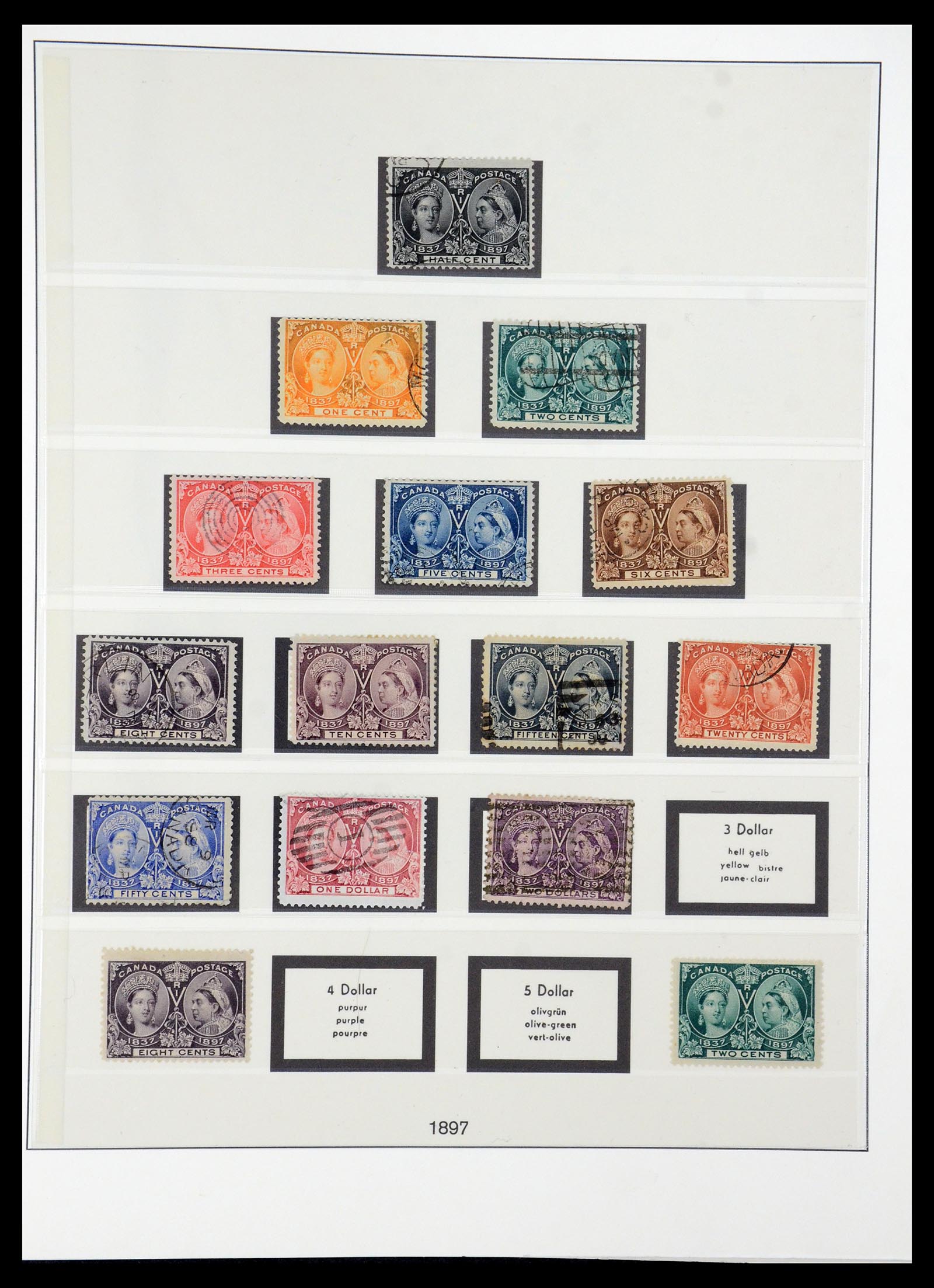 35901 005 - Postzegelverzameling 35901 Canada 1851-2007.