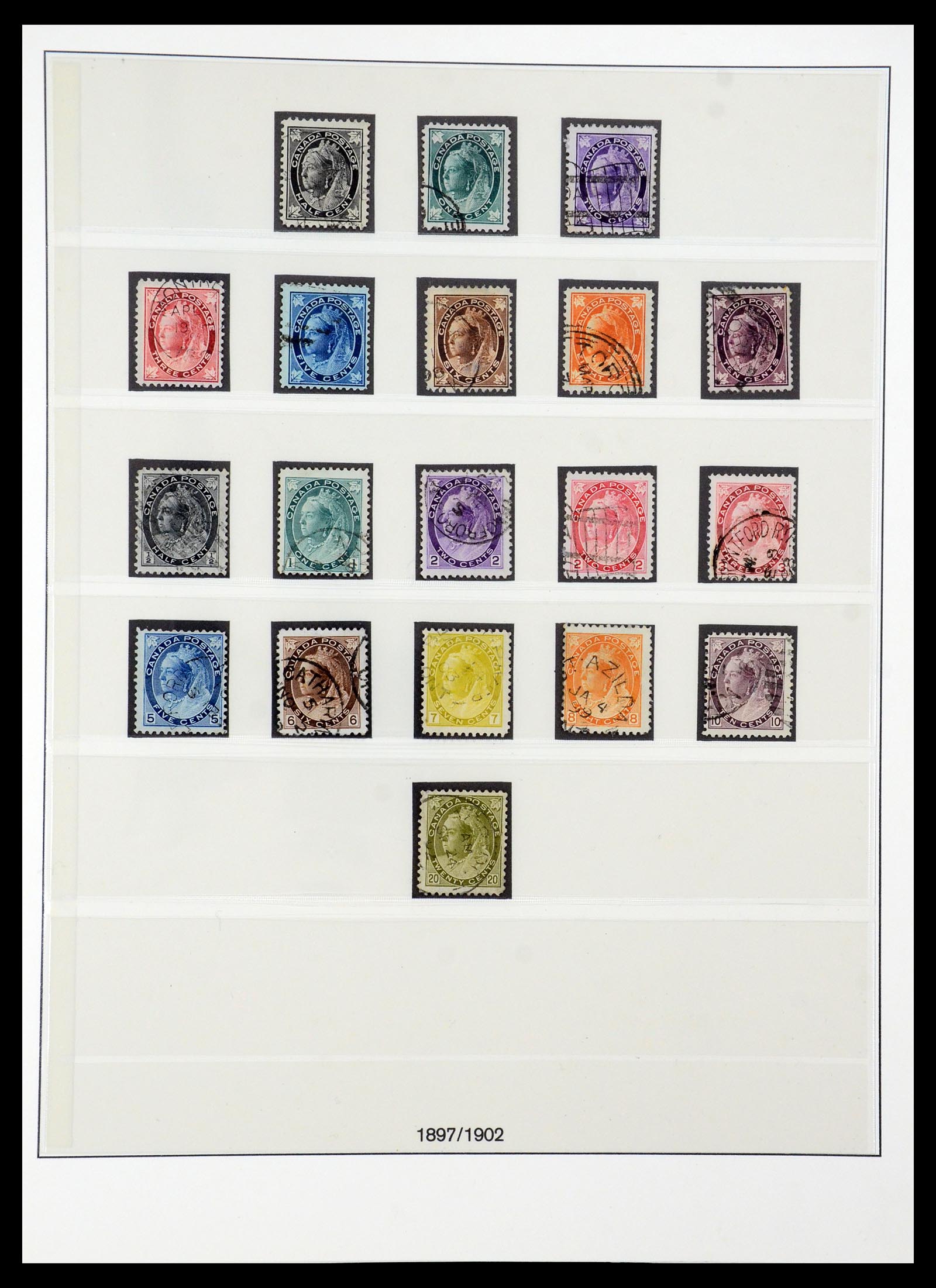 35901 006 - Postzegelverzameling 35901 Canada 1851-2007.