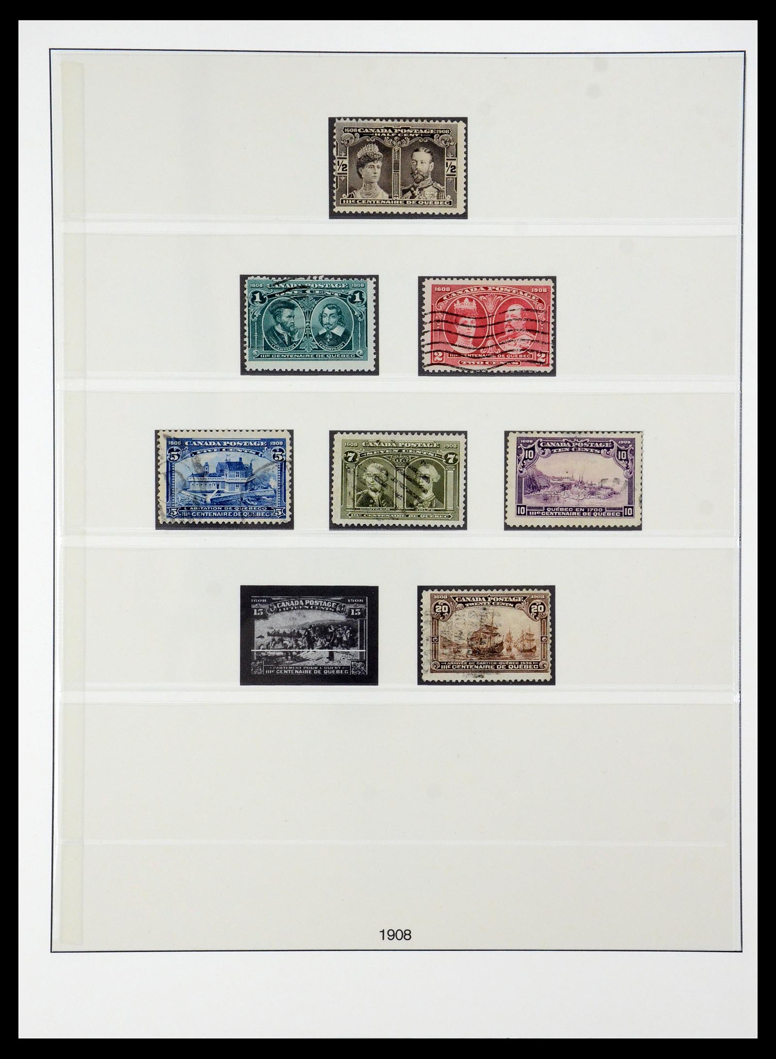 35901 011 - Postzegelverzameling 35901 Canada 1851-2007.
