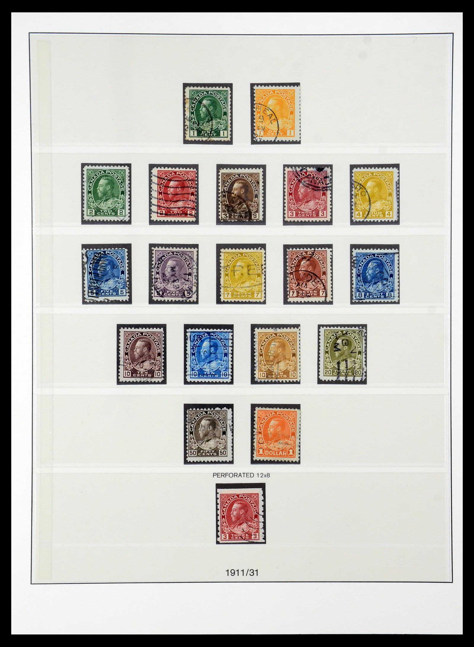 35901 012 - Postzegelverzameling 35901 Canada 1851-2007.