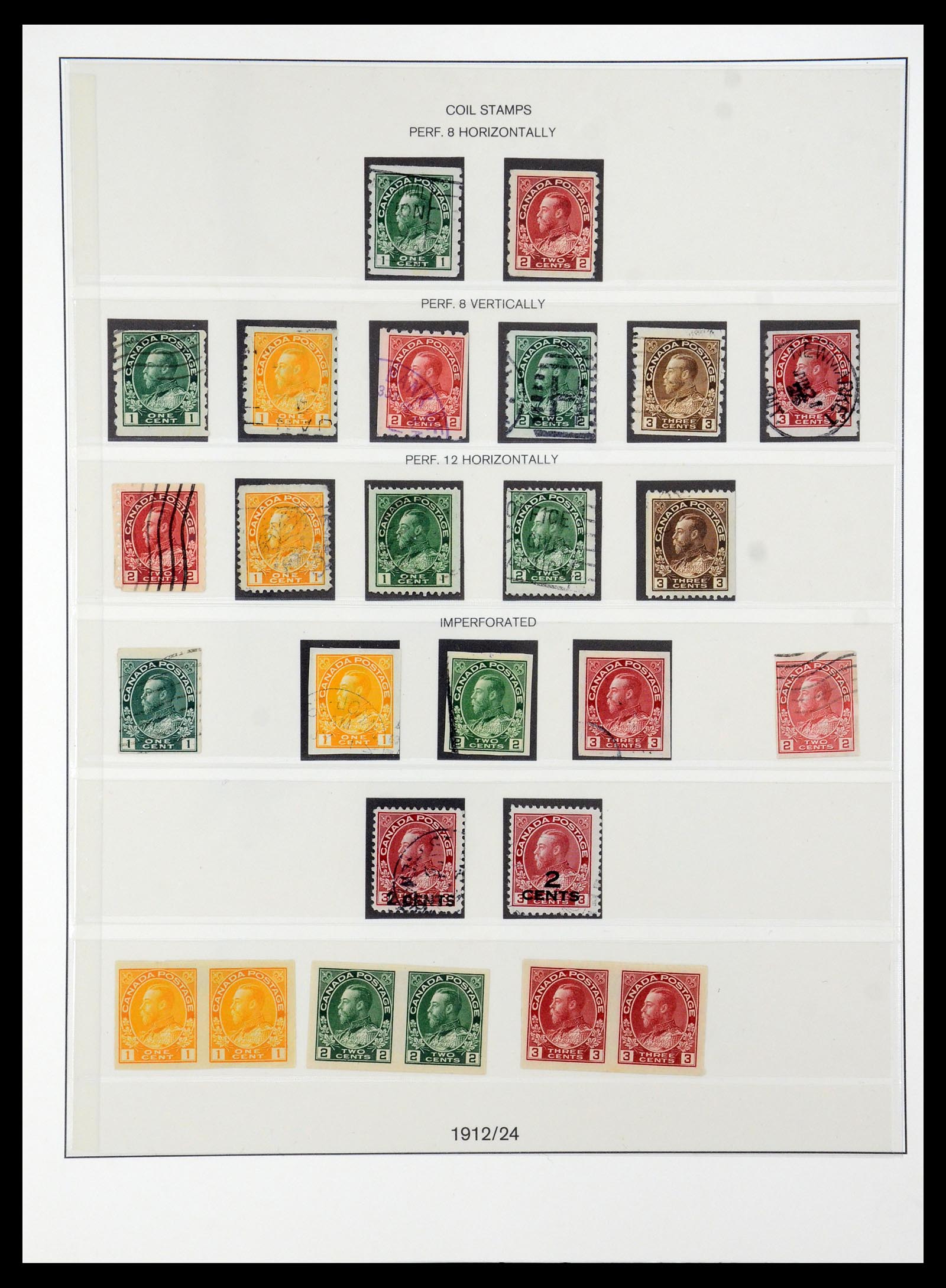 35901 013 - Postzegelverzameling 35901 Canada 1851-2007.