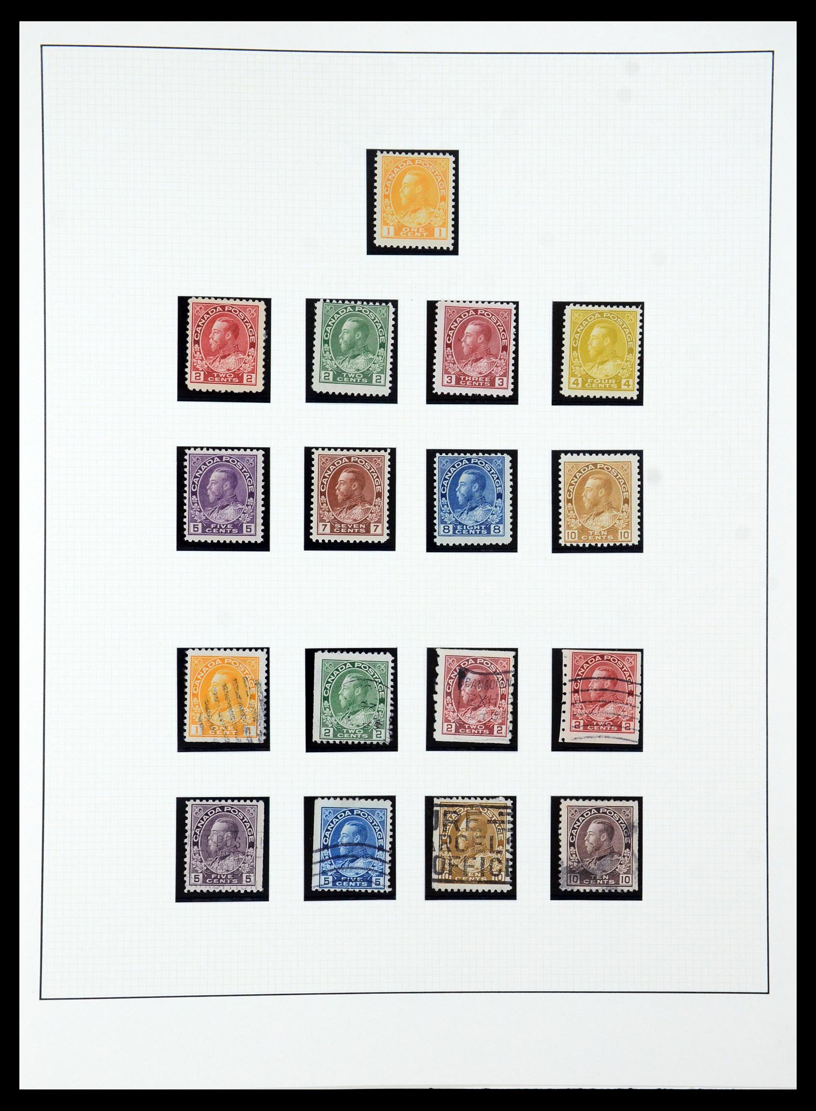 35901 014 - Postzegelverzameling 35901 Canada 1851-2007.
