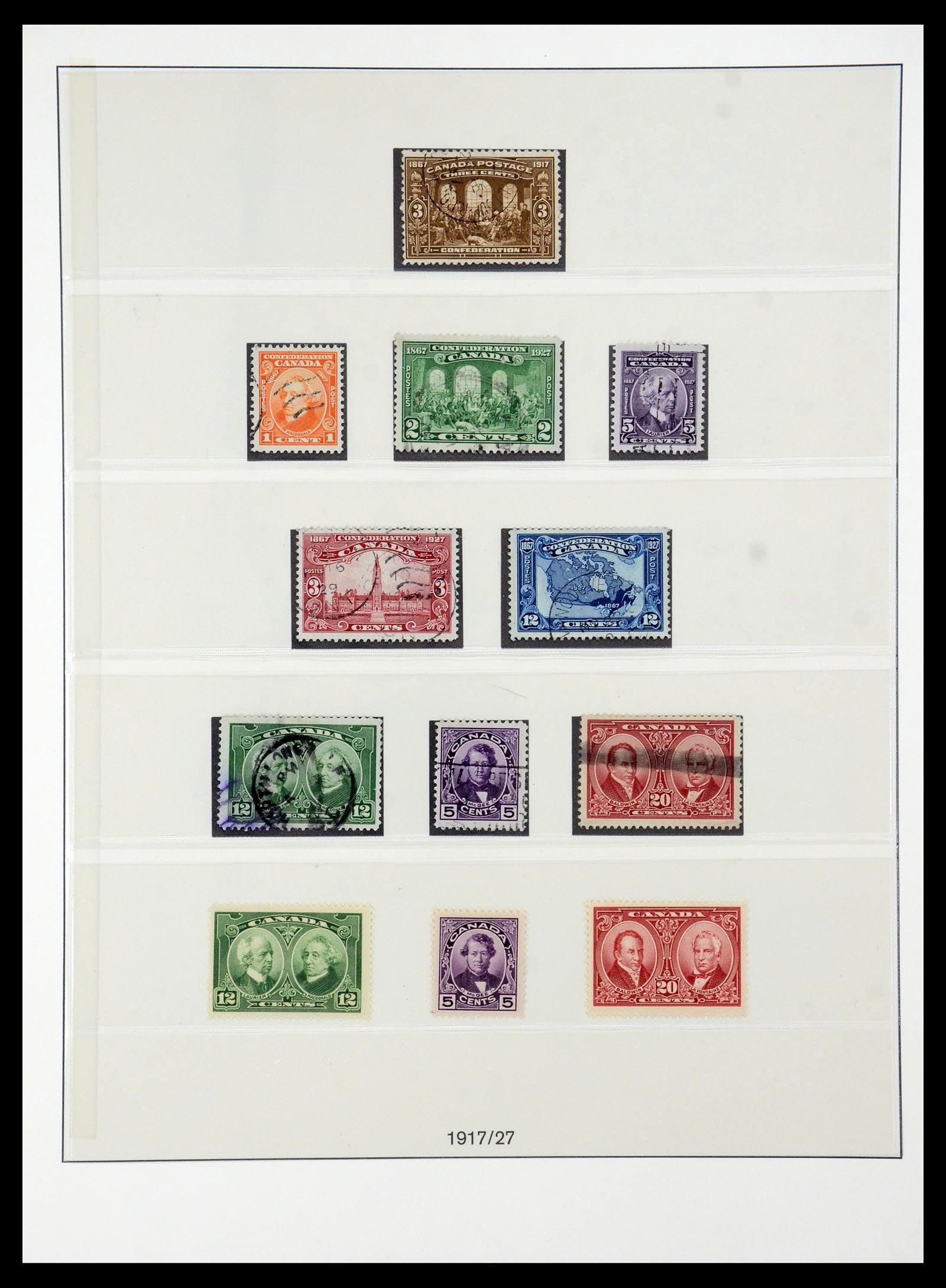 35901 015 - Postzegelverzameling 35901 Canada 1851-2007.