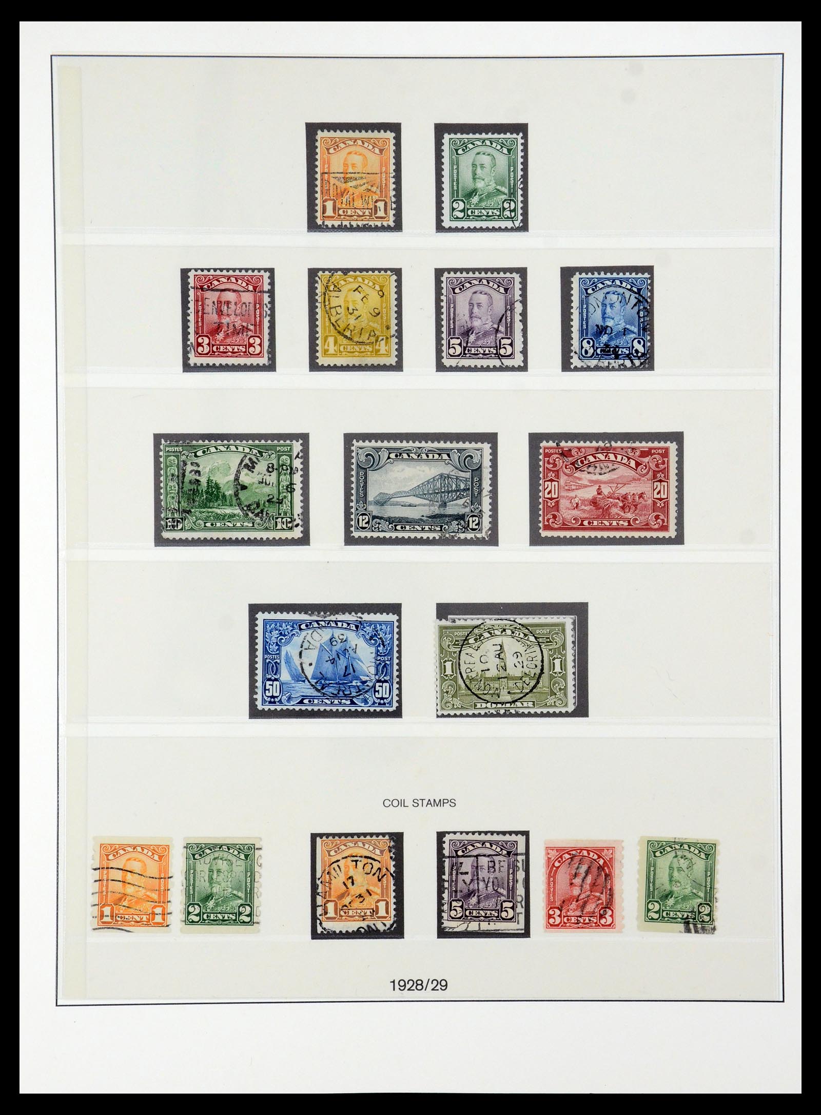 35901 017 - Postzegelverzameling 35901 Canada 1851-2007.