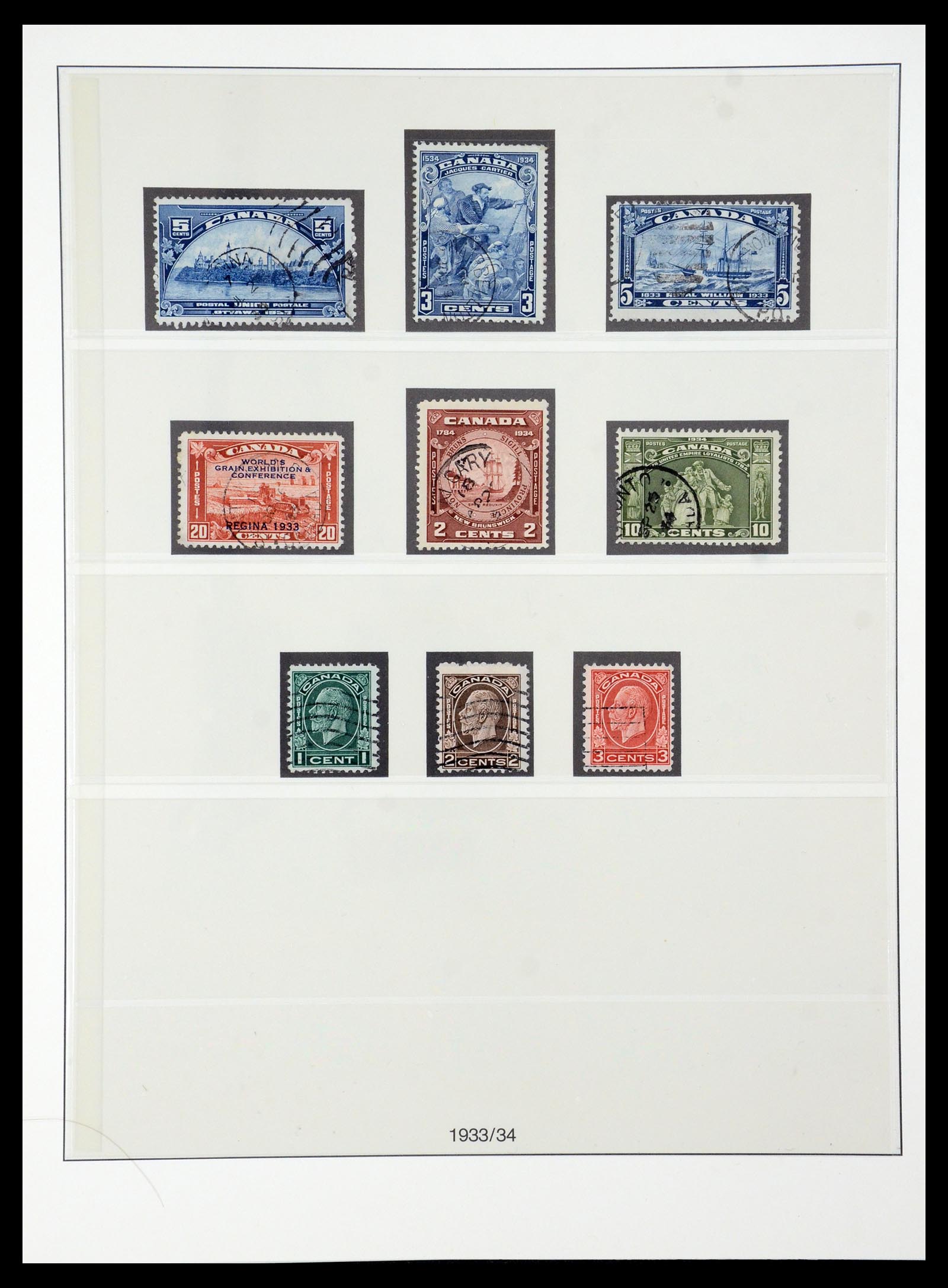 35901 020 - Postzegelverzameling 35901 Canada 1851-2007.
