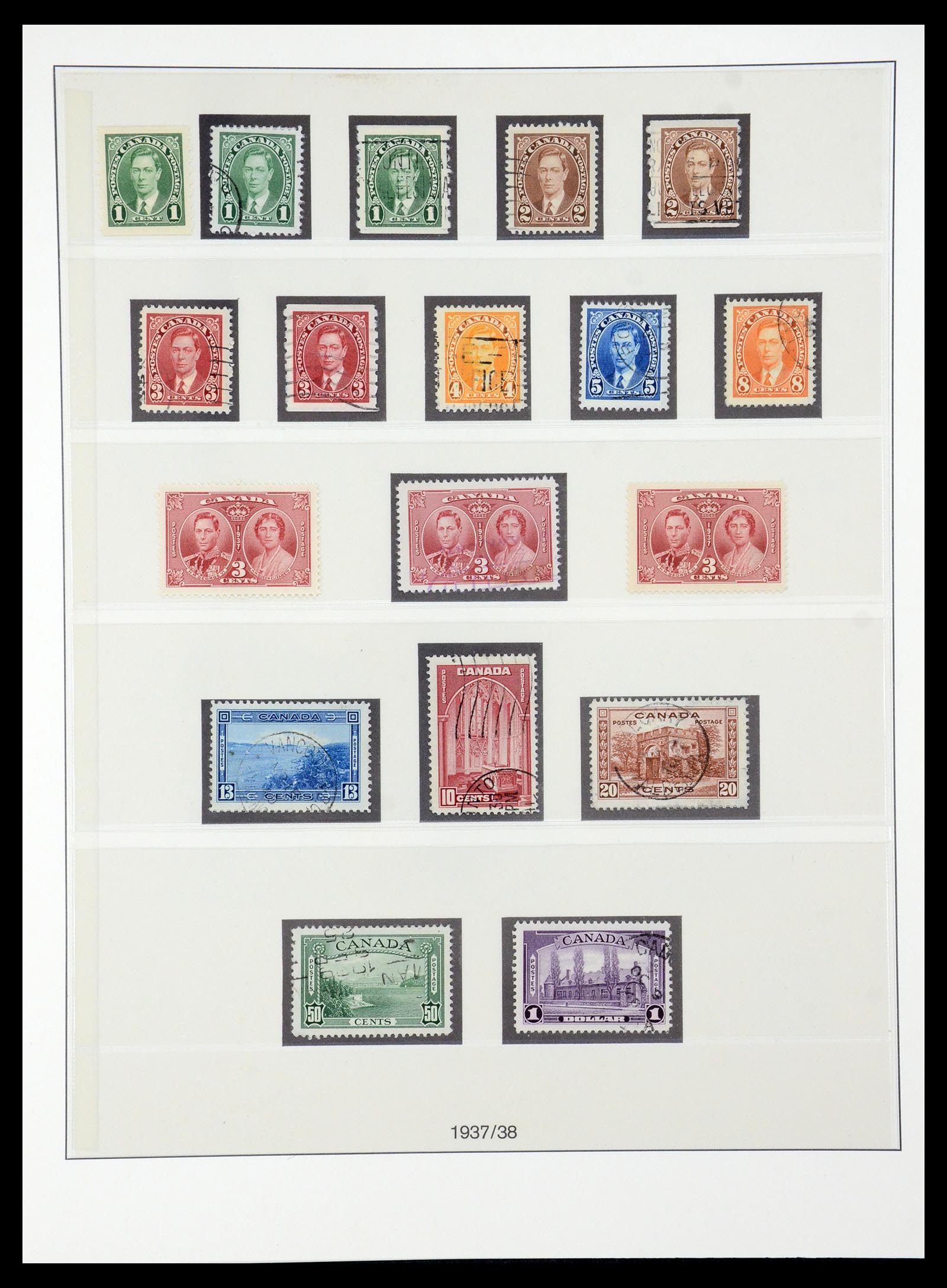 35901 022 - Postzegelverzameling 35901 Canada 1851-2007.
