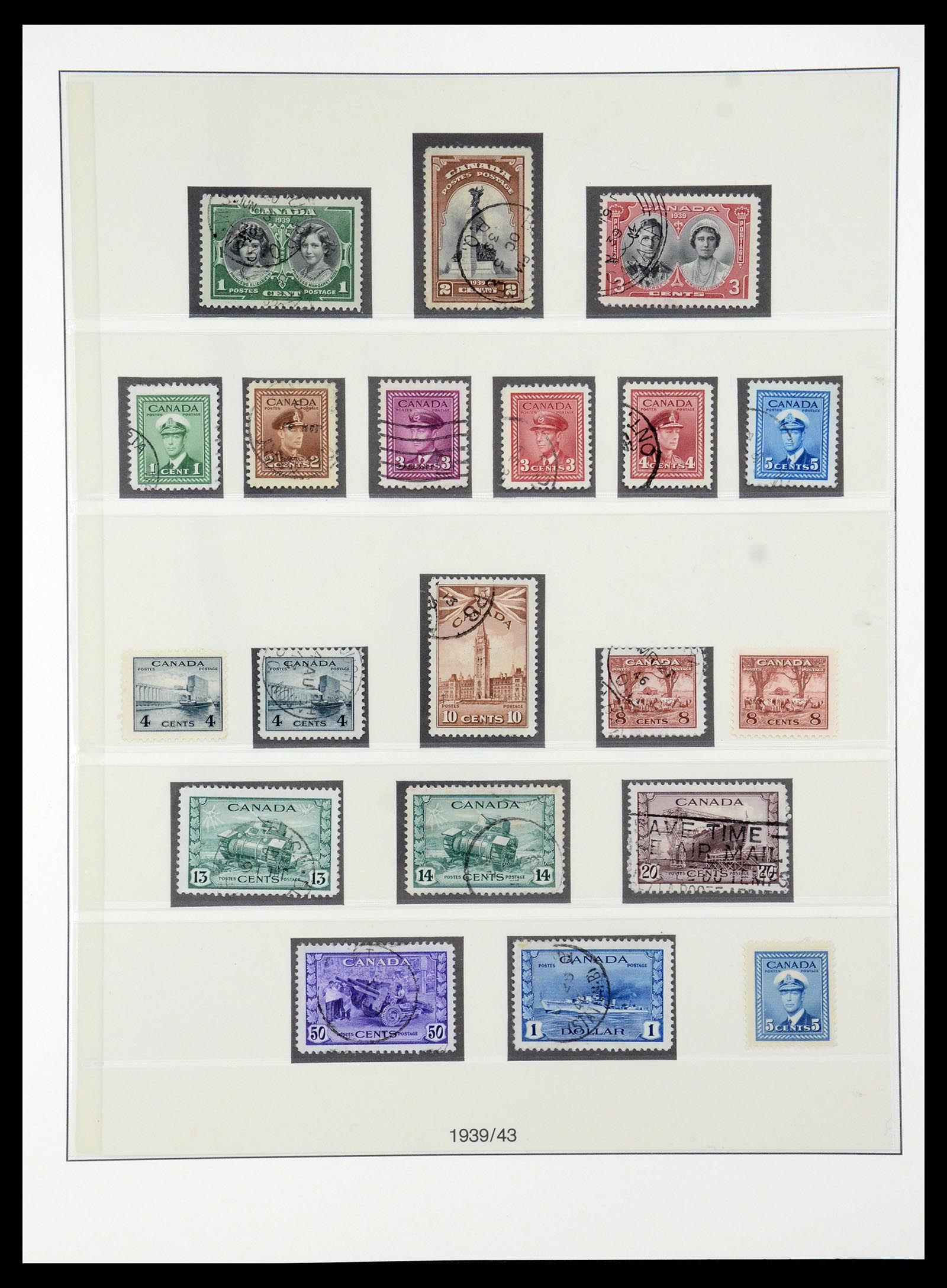 35901 023 - Postzegelverzameling 35901 Canada 1851-2007.