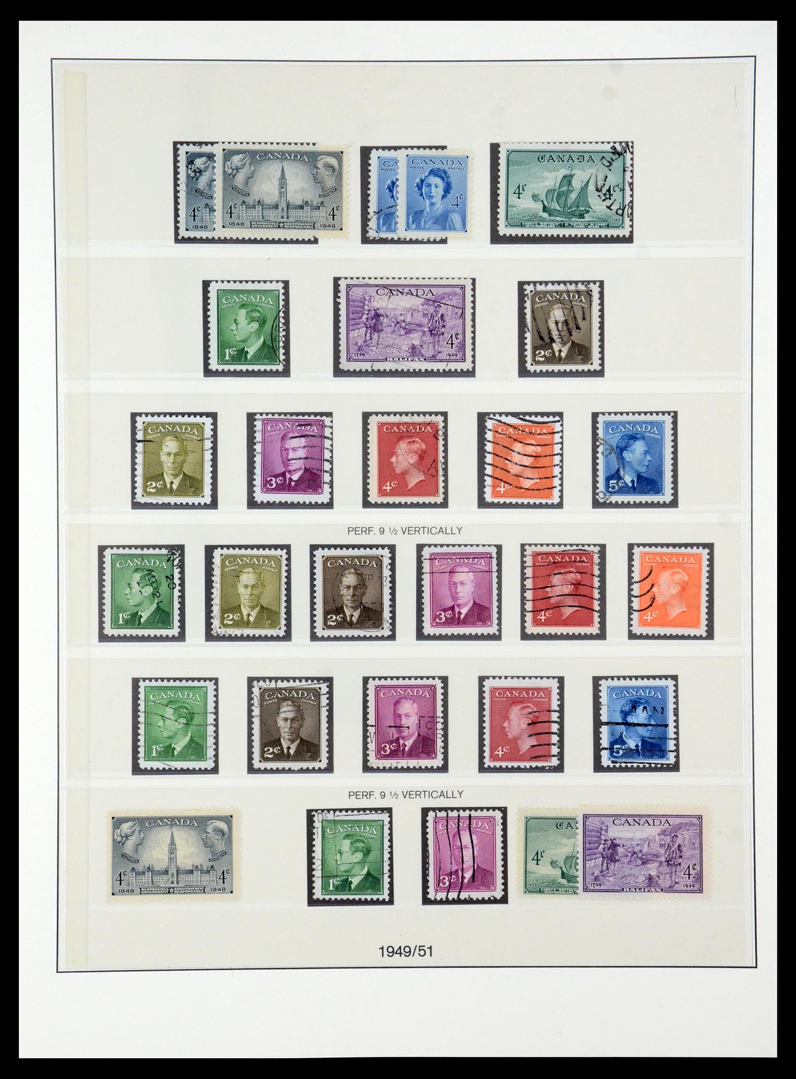 35901 025 - Postzegelverzameling 35901 Canada 1851-2007.