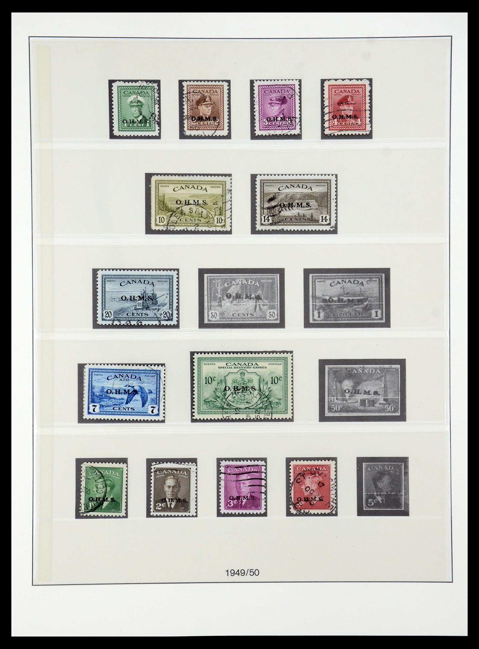 35901 027 - Postzegelverzameling 35901 Canada 1851-2007.
