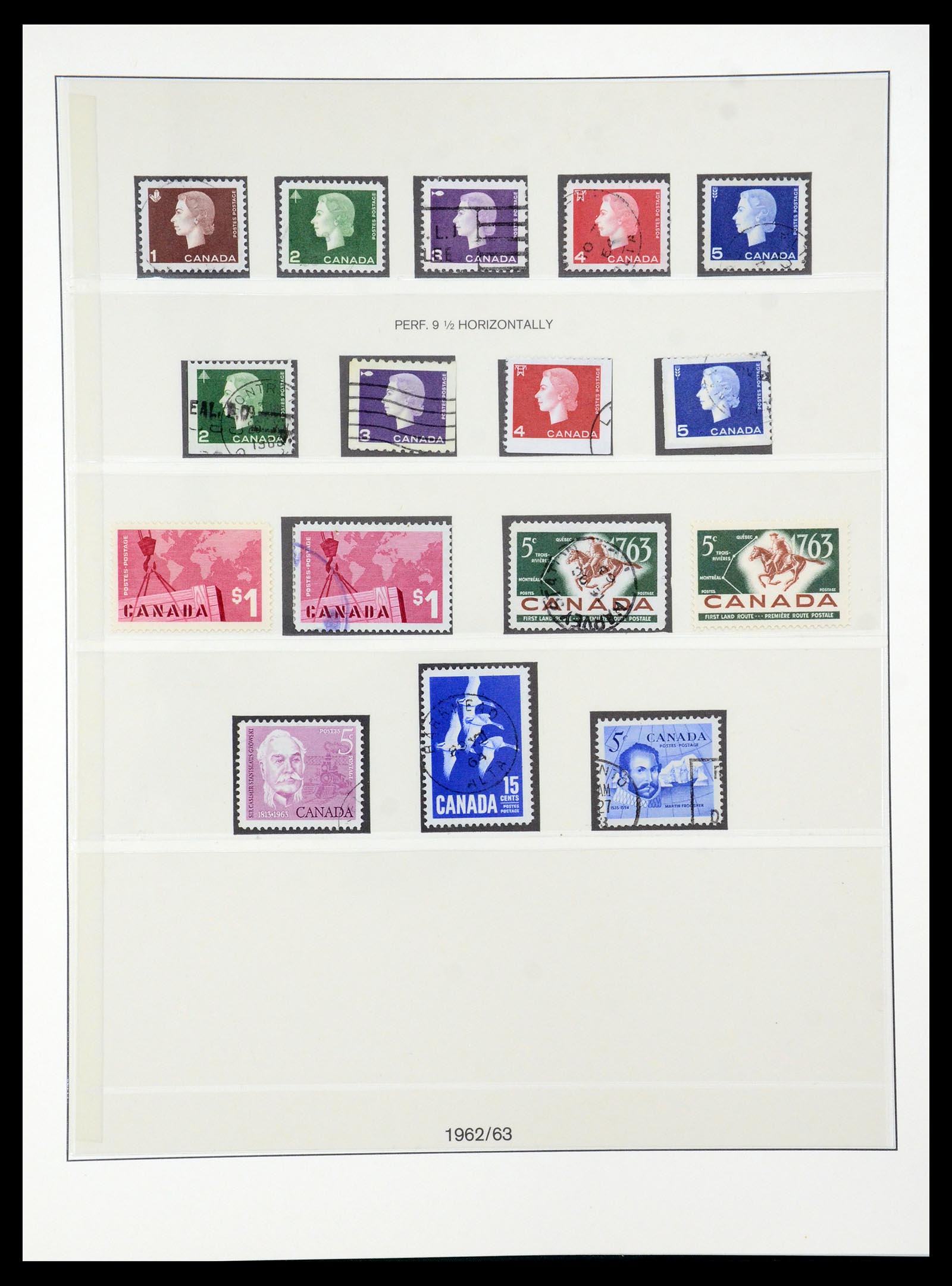 35901 035 - Postzegelverzameling 35901 Canada 1851-2007.