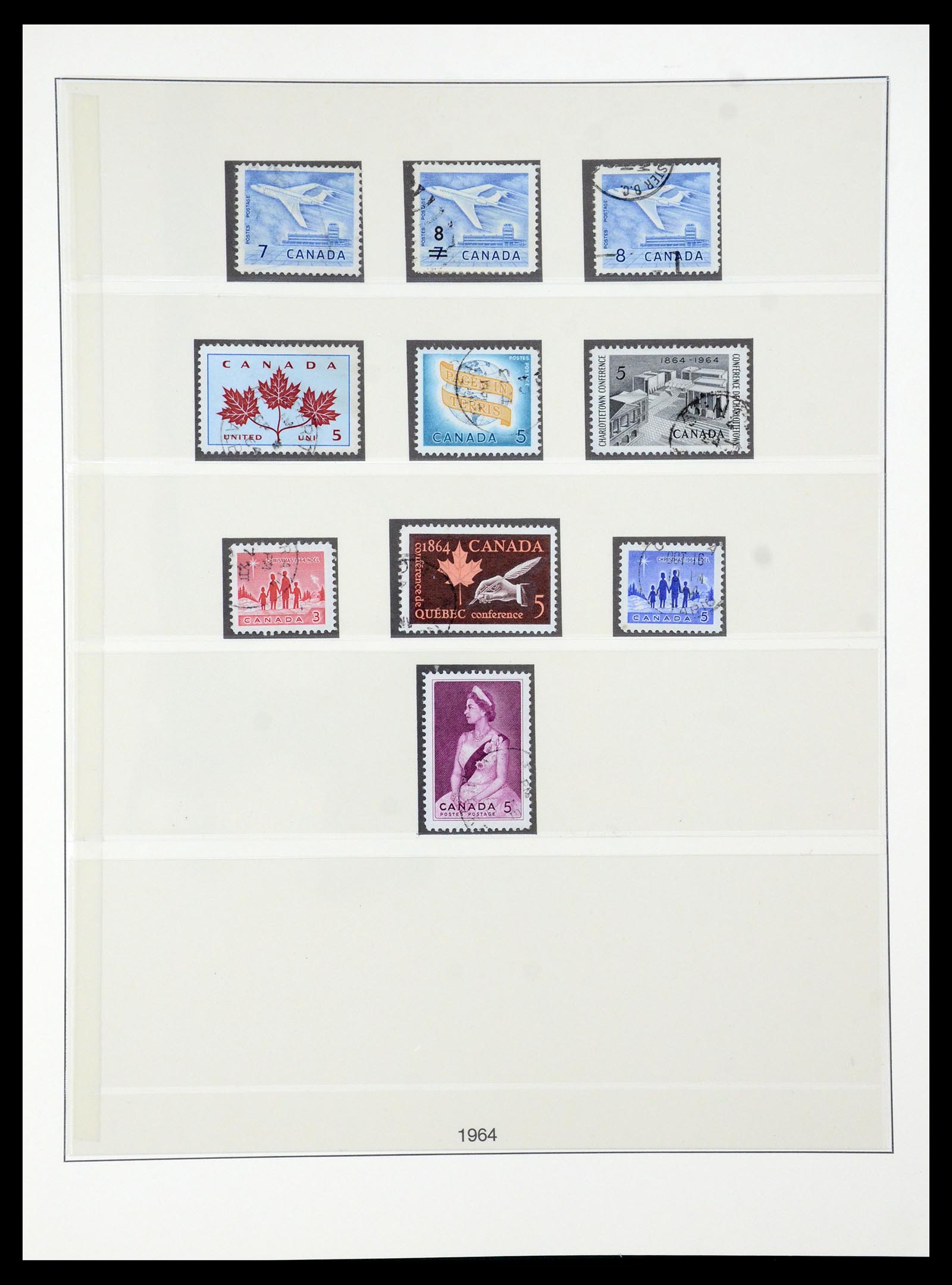 35901 036 - Postzegelverzameling 35901 Canada 1851-2007.