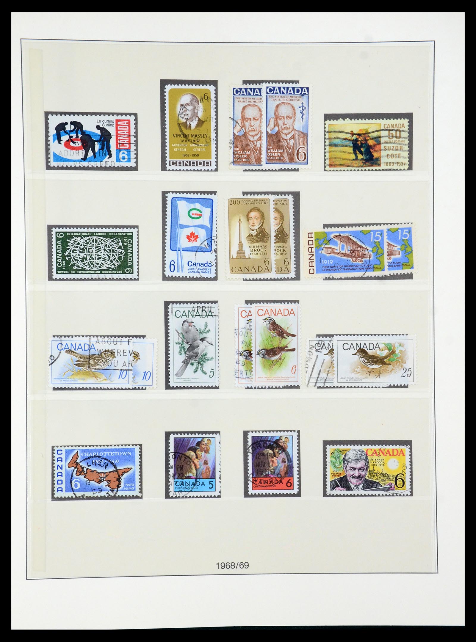 35901 045 - Postzegelverzameling 35901 Canada 1851-2007.