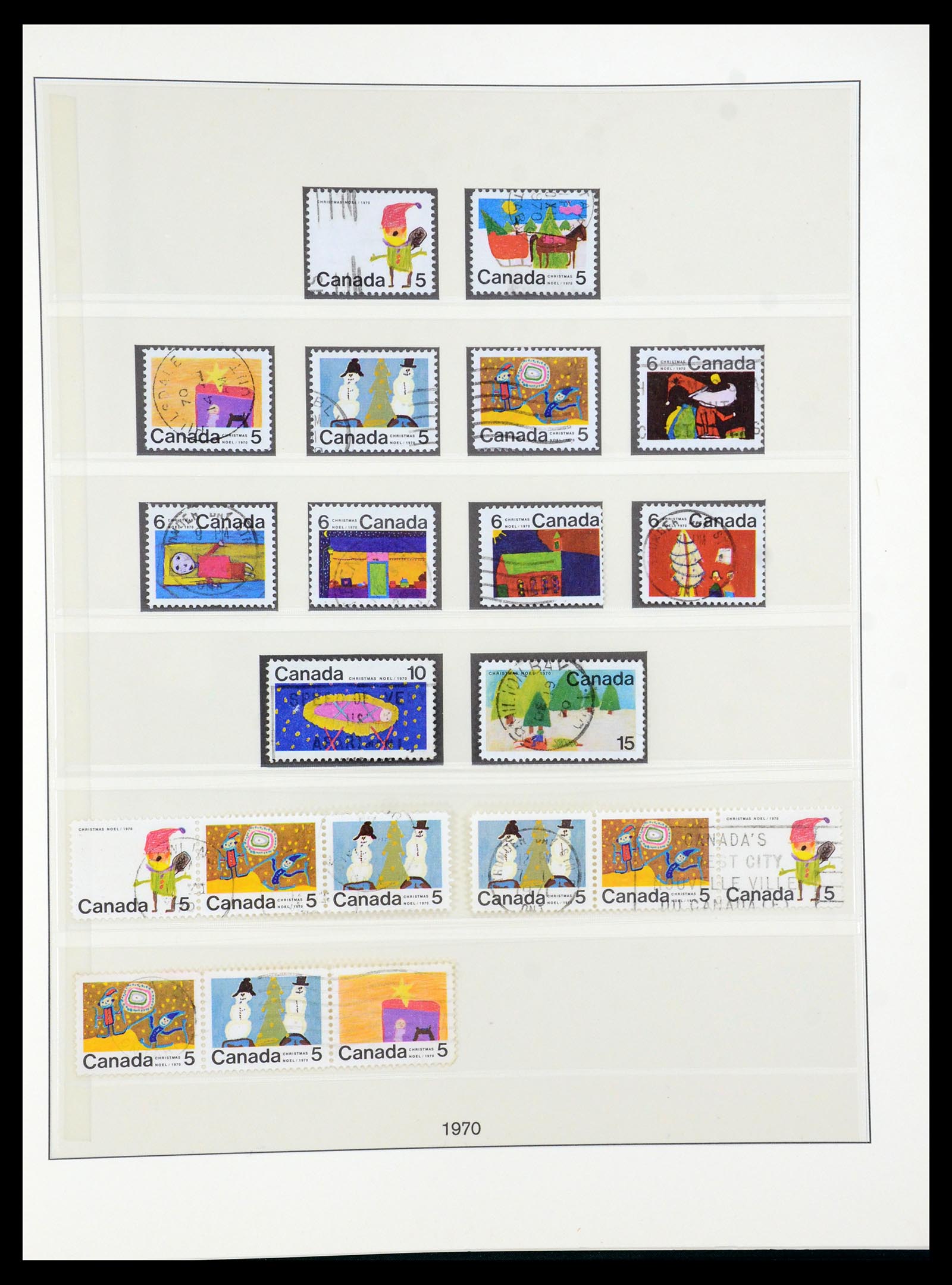 35901 047 - Postzegelverzameling 35901 Canada 1851-2007.