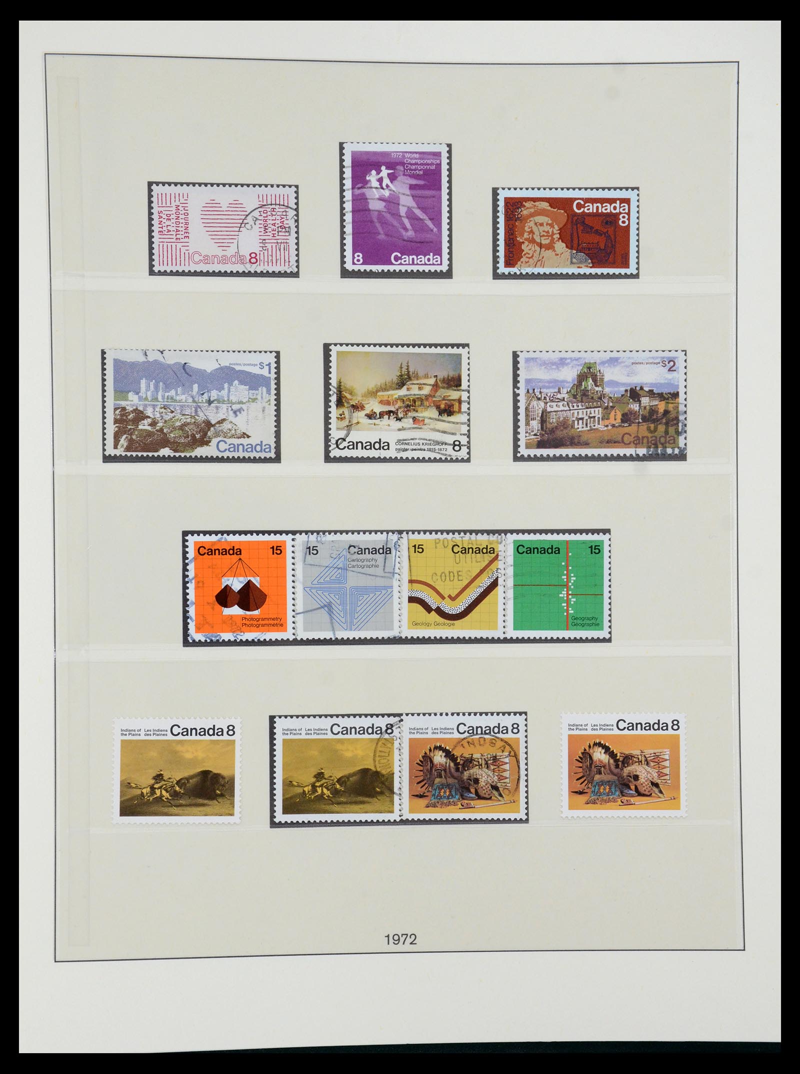 35901 049 - Postzegelverzameling 35901 Canada 1851-2007.