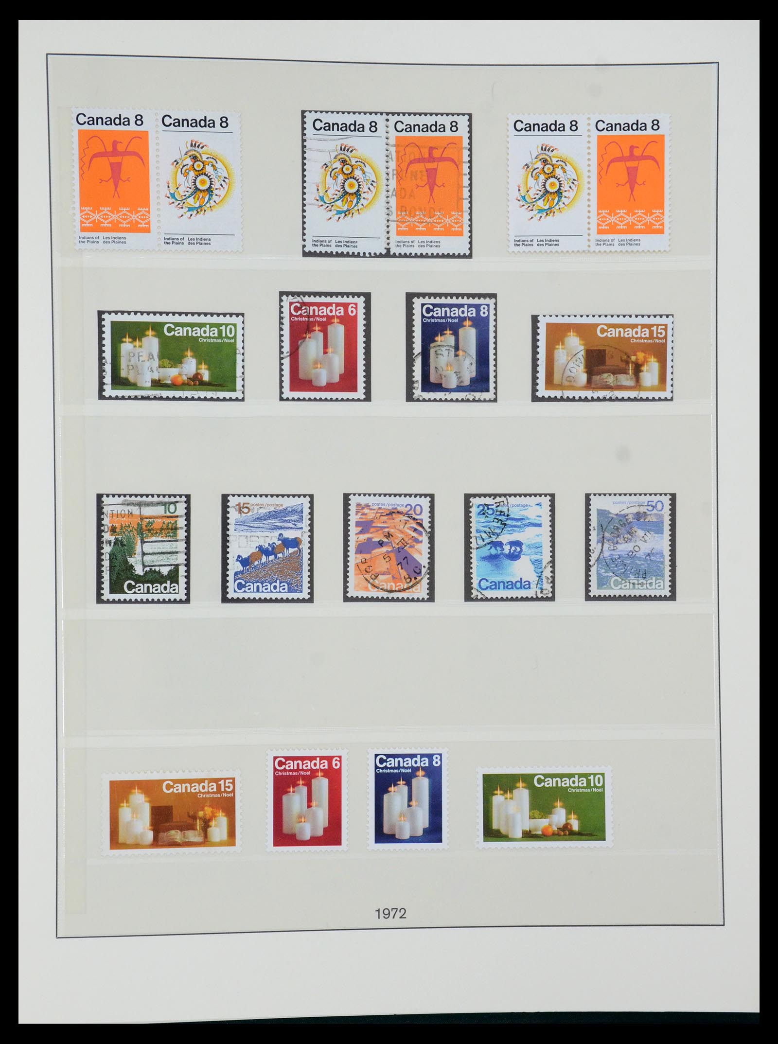 35901 050 - Postzegelverzameling 35901 Canada 1851-2007.