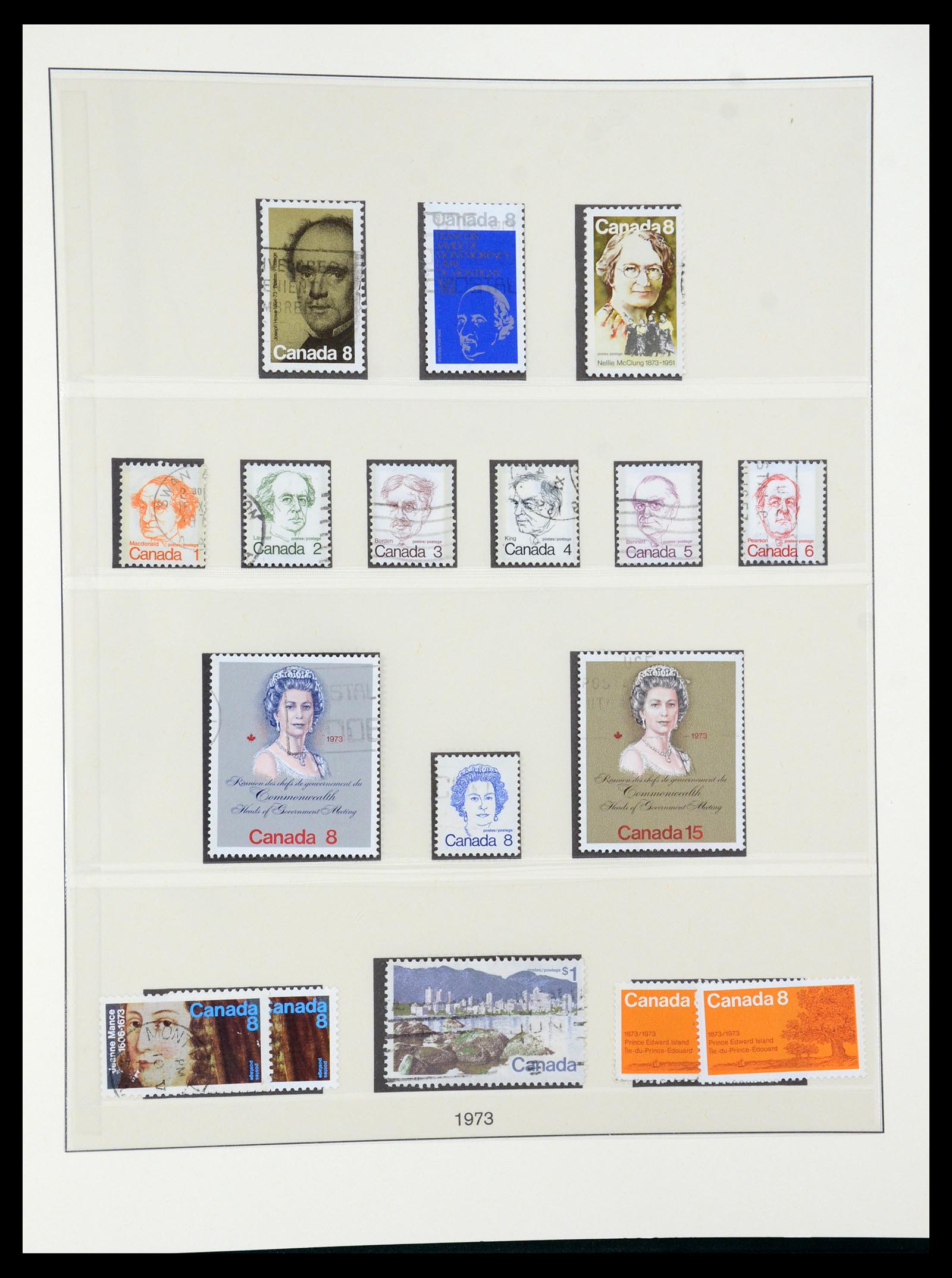 35901 051 - Postzegelverzameling 35901 Canada 1851-2007.
