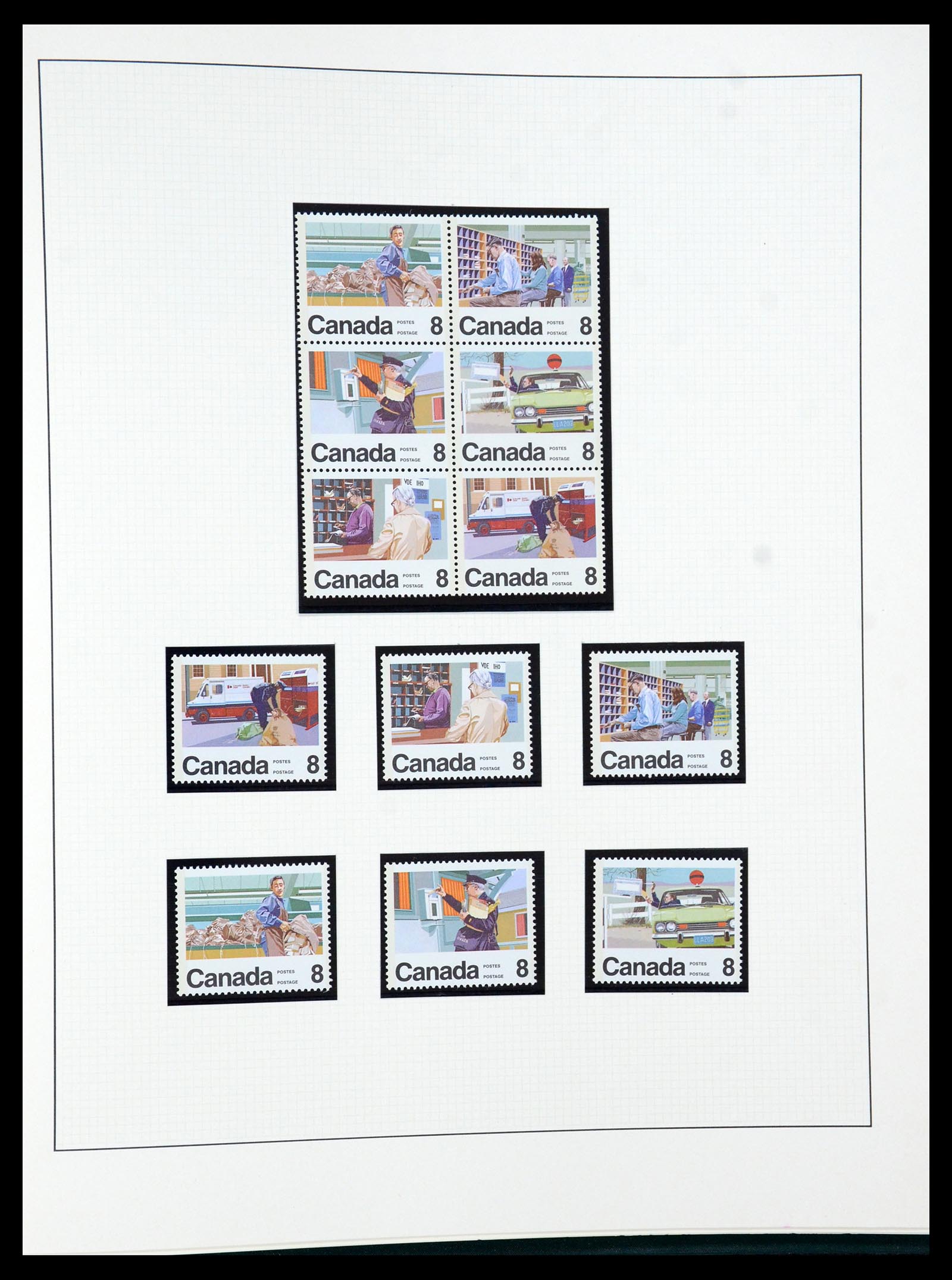 35901 056 - Postzegelverzameling 35901 Canada 1851-2007.