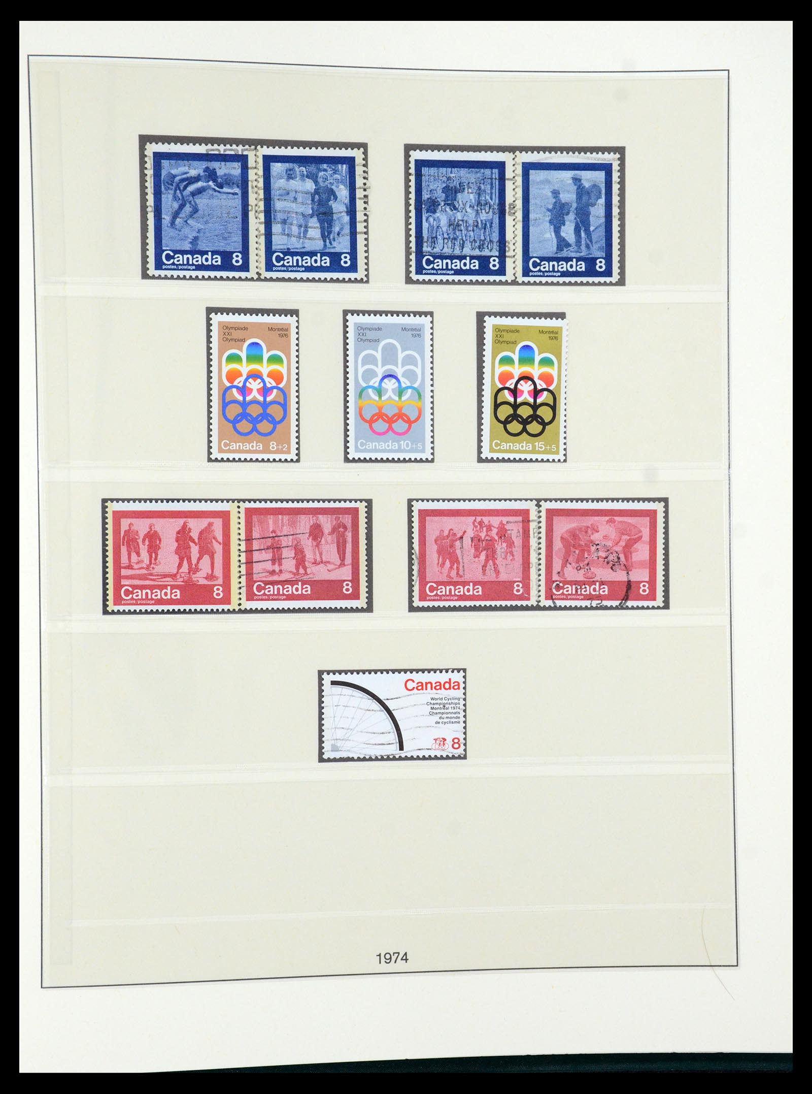 35901 057 - Postzegelverzameling 35901 Canada 1851-2007.