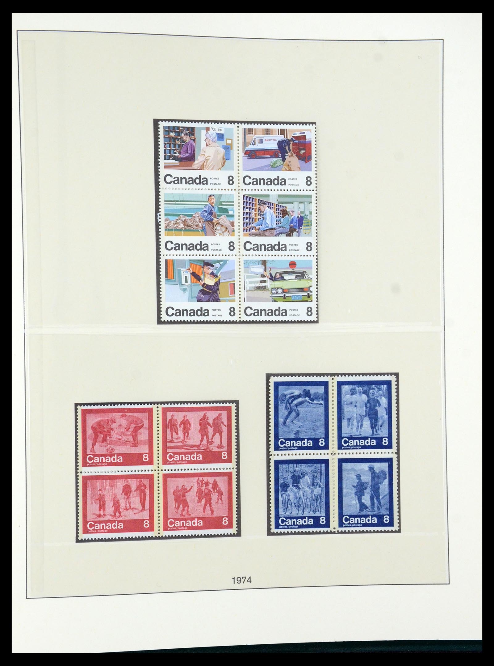 35901 058 - Postzegelverzameling 35901 Canada 1851-2007.