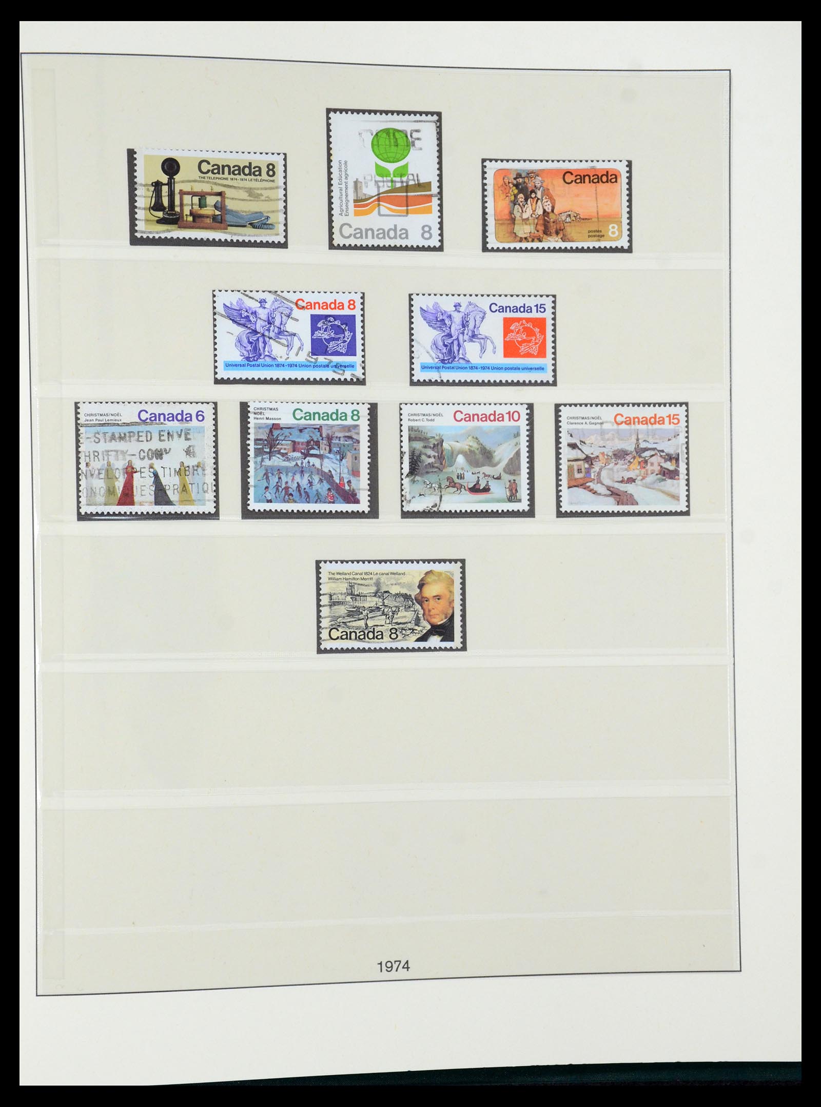 35901 059 - Postzegelverzameling 35901 Canada 1851-2007.