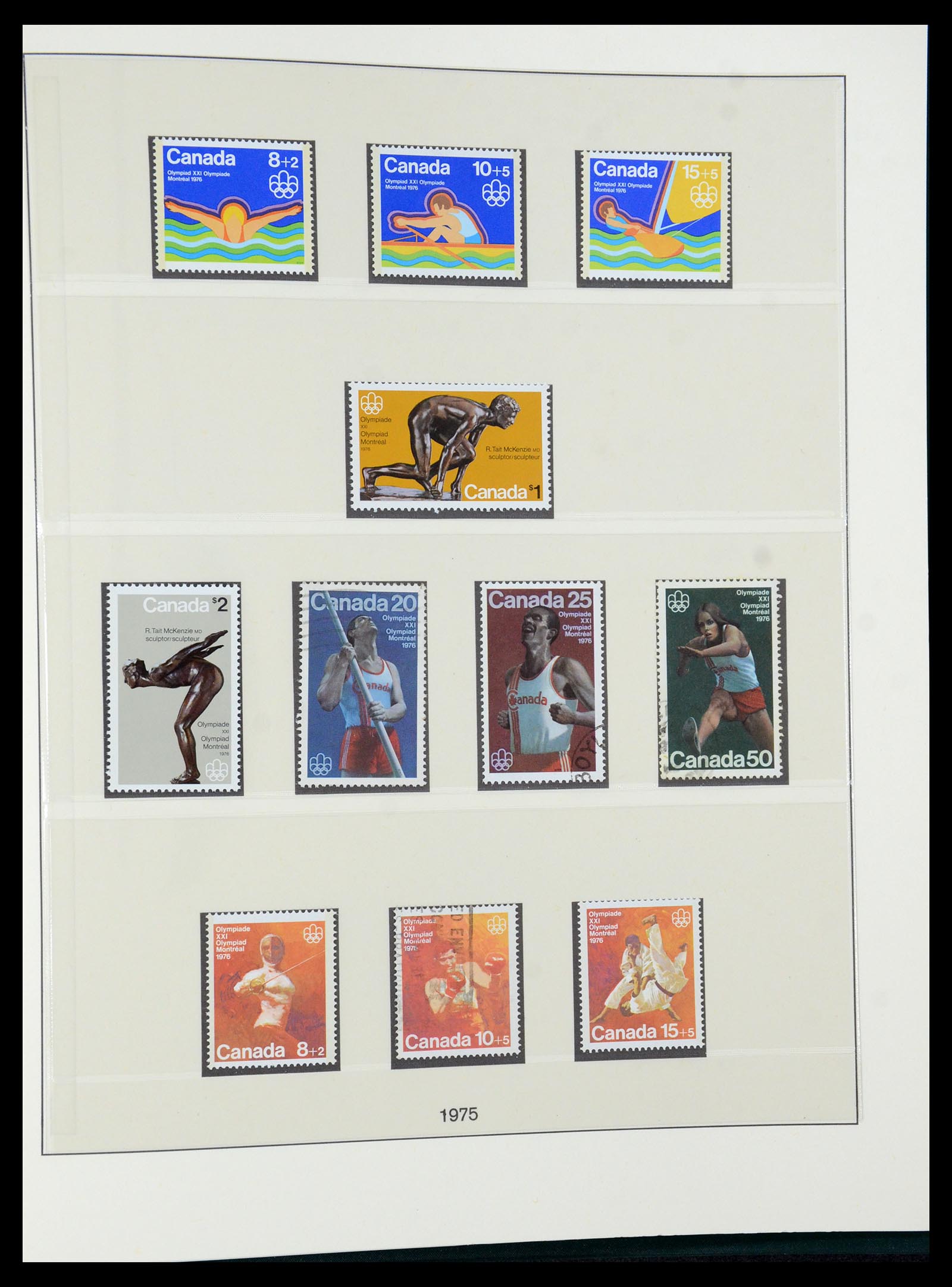 35901 060 - Postzegelverzameling 35901 Canada 1851-2007.