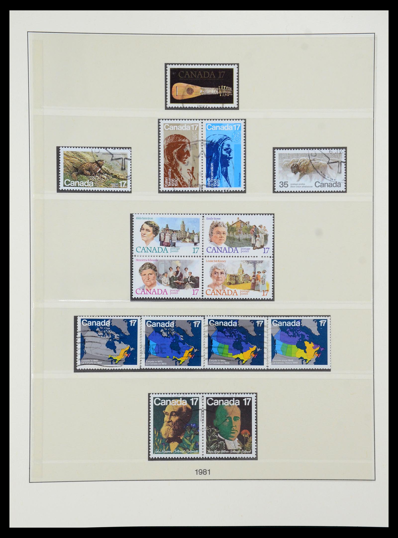 35901 091 - Stamp Collection 35901 Canada 1851-2007.