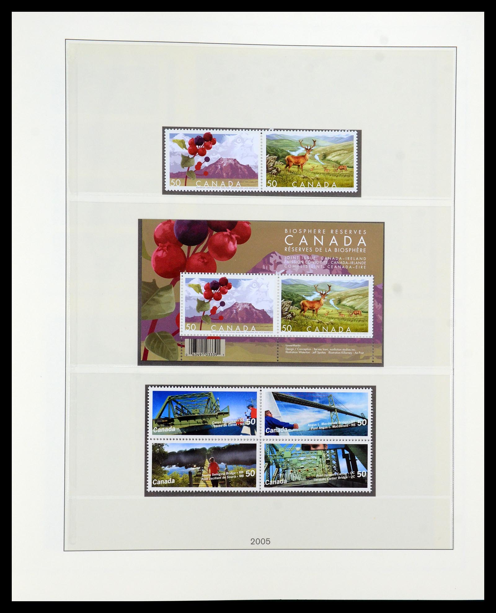 35901 260 - Stamp Collection 35901 Canada 1851-2007.