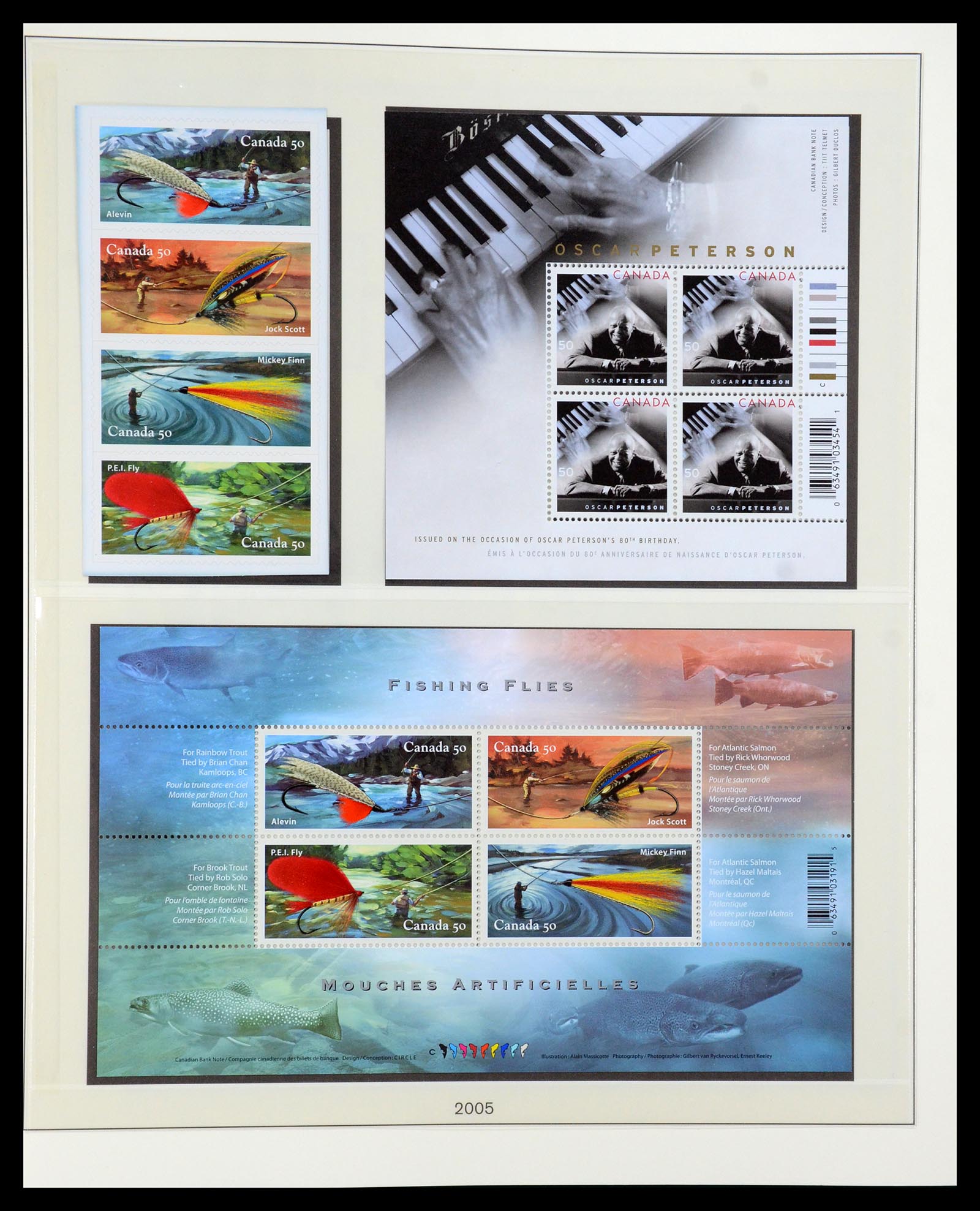 35901 261 - Postzegelverzameling 35901 Canada 1851-2007.