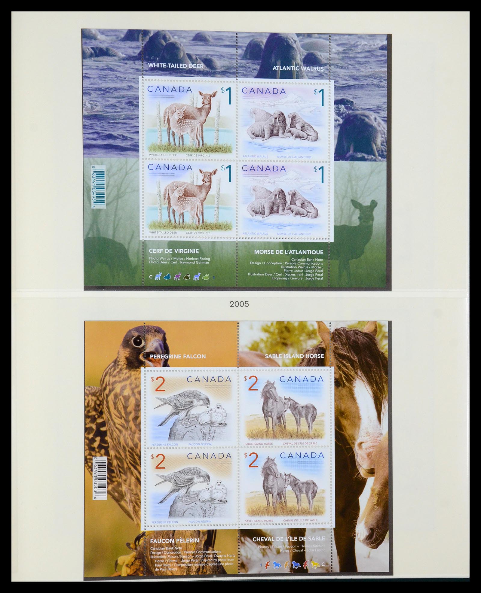 35901 265 - Postzegelverzameling 35901 Canada 1851-2007.