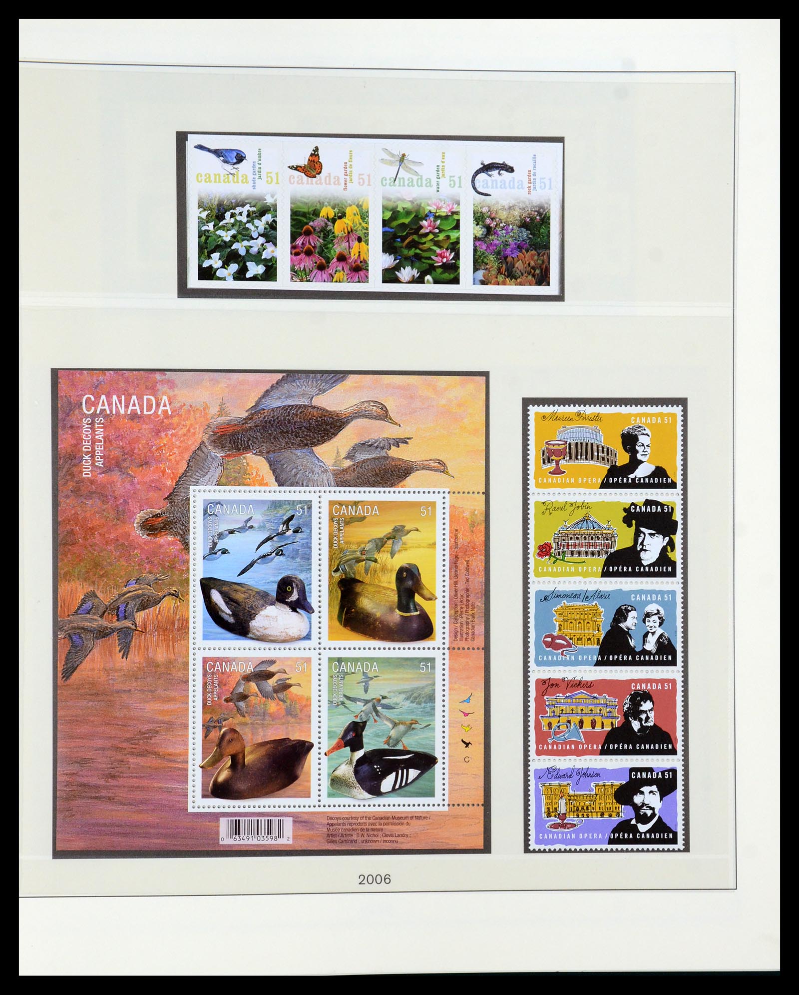 35901 270 - Postzegelverzameling 35901 Canada 1851-2007.