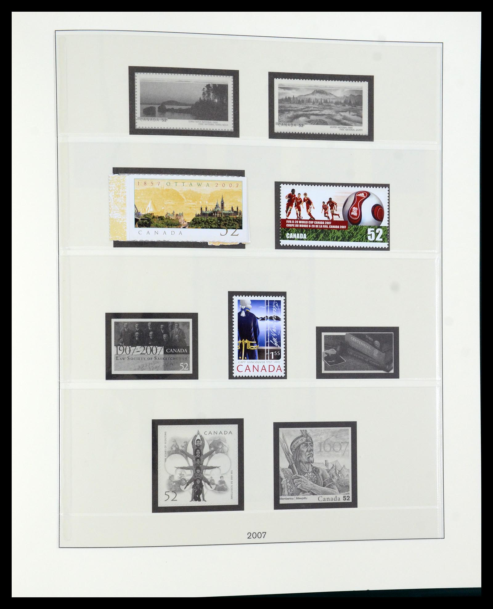 35901 279 - Postzegelverzameling 35901 Canada 1851-2007.