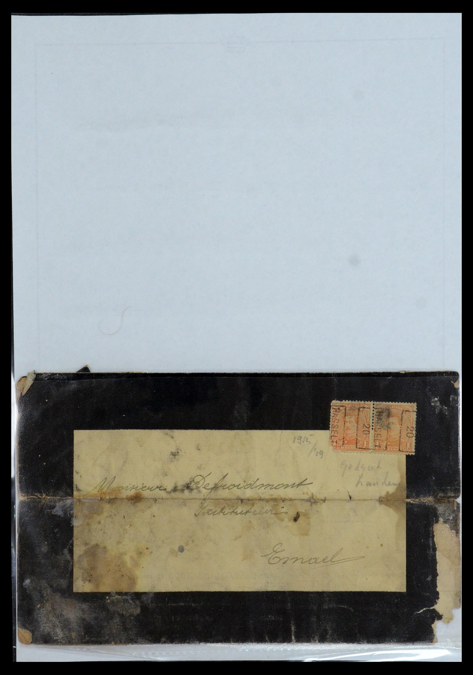 35903 029 - Postzegelverzameling 35903 België 1914-1918.