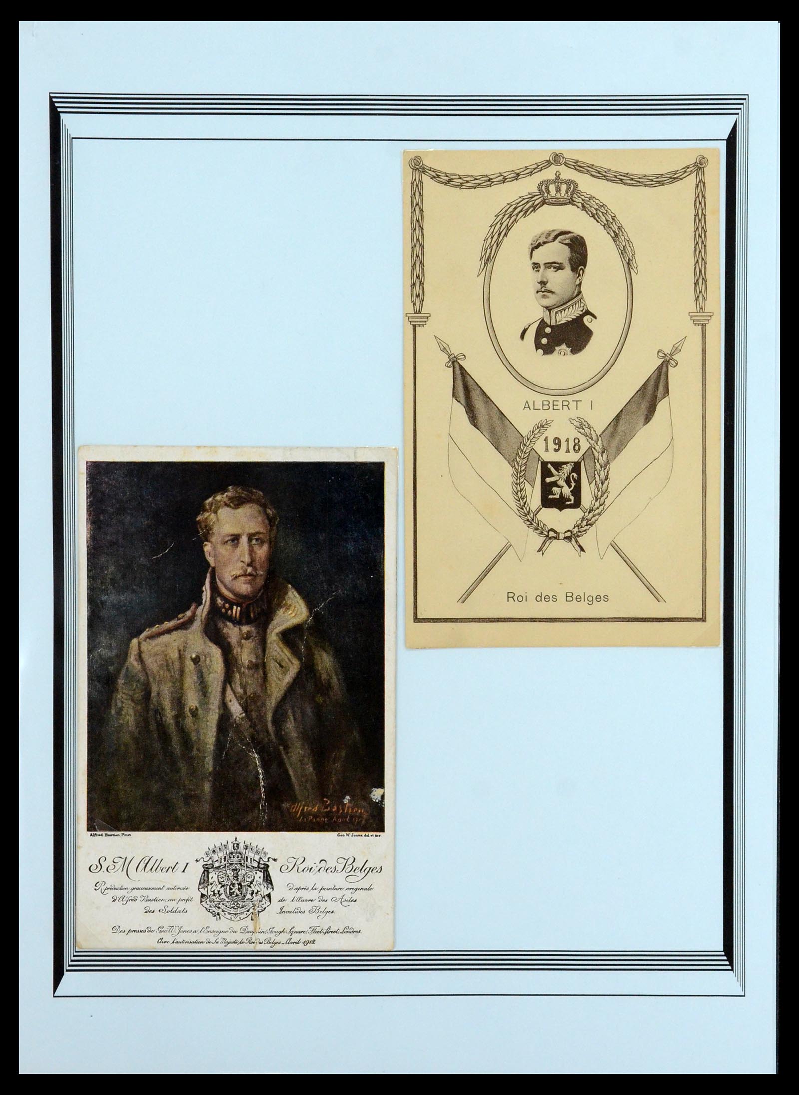 35903 064 - Stamp Collection 35903 Belgium 1914-1918.