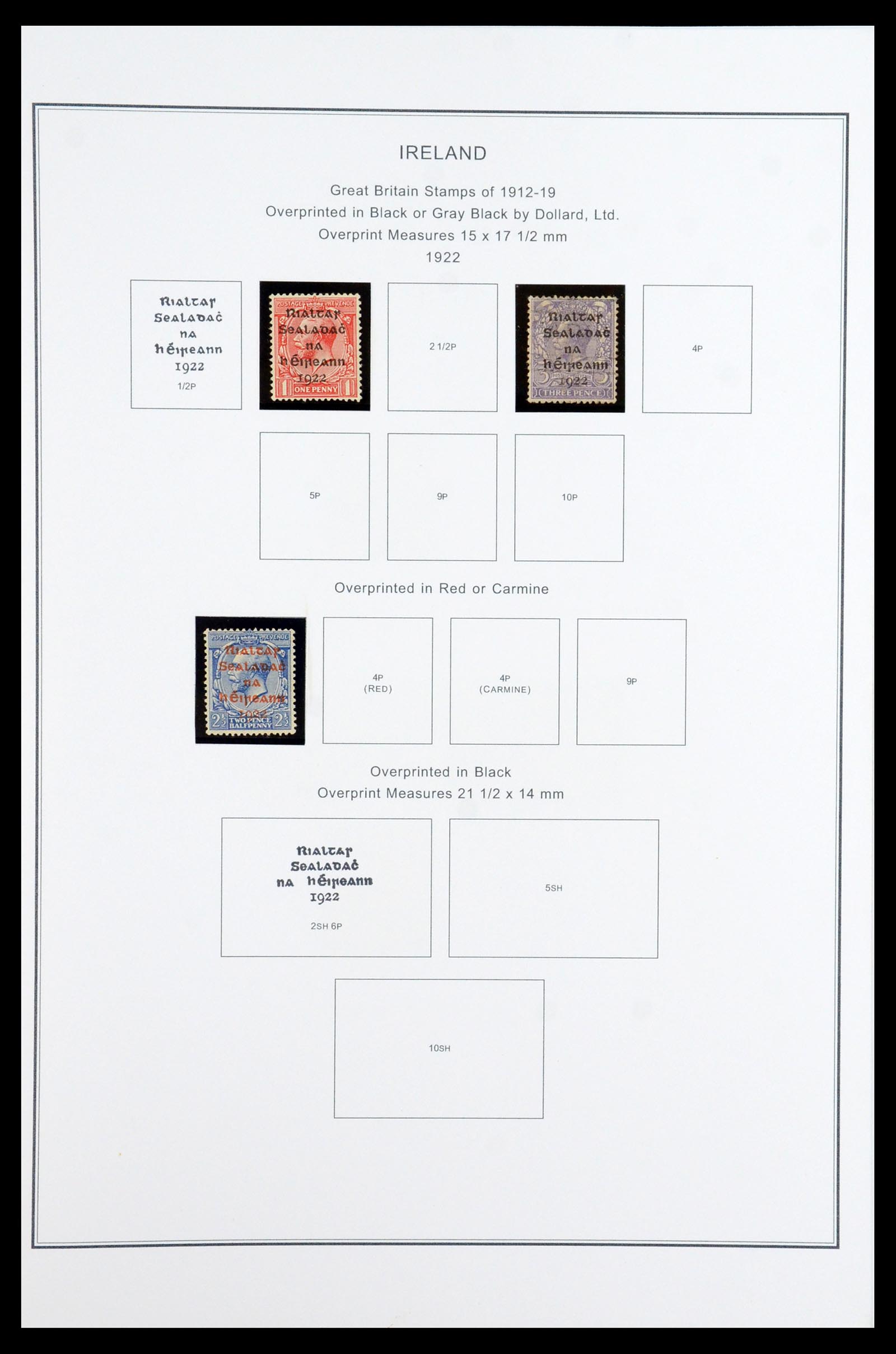 35904 001 - Stamp Collection 35904 Ireland 1922-2002.