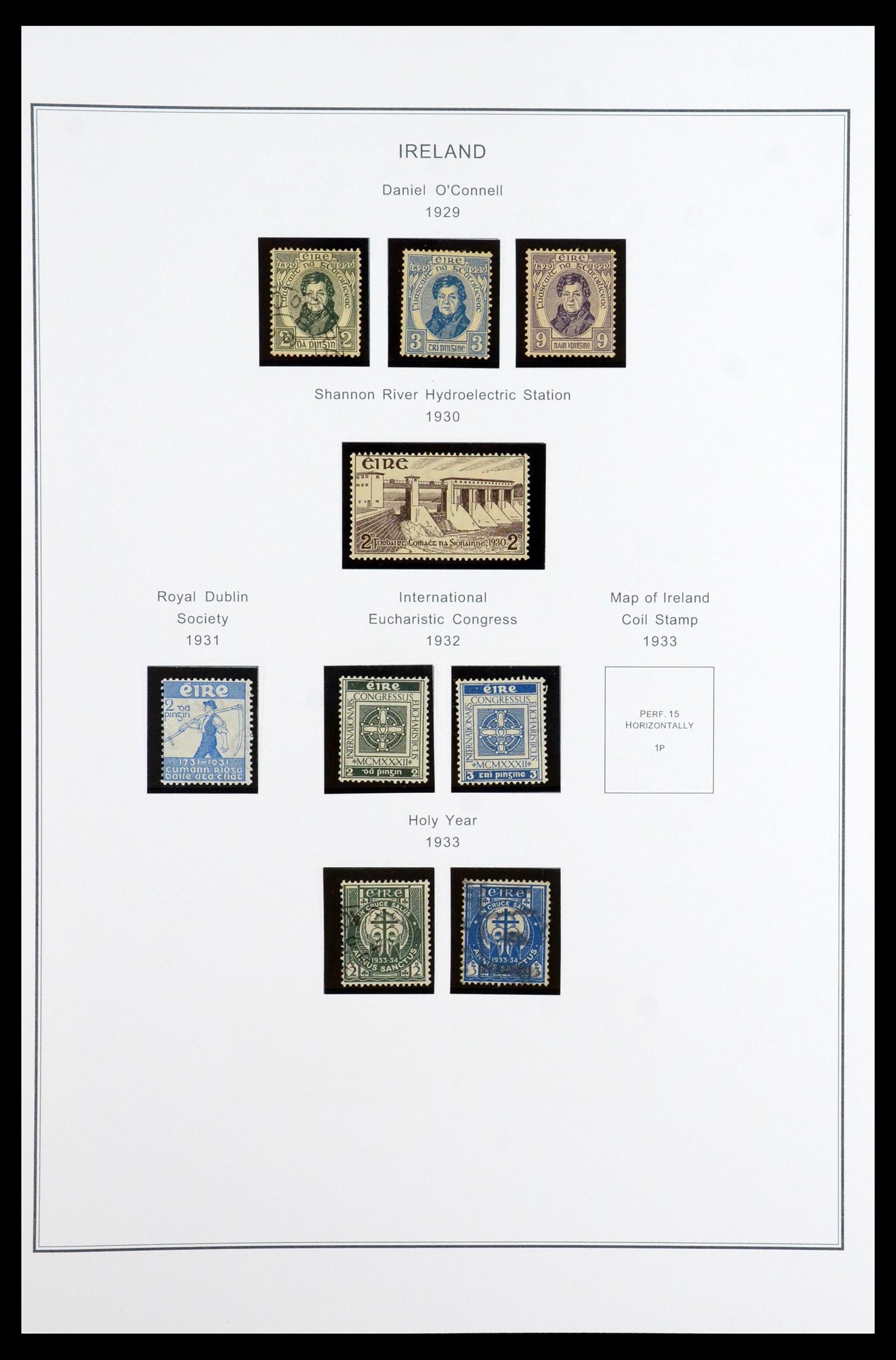 35904 006 - Postzegelverzameling 35904 Ierland 1922-2002.