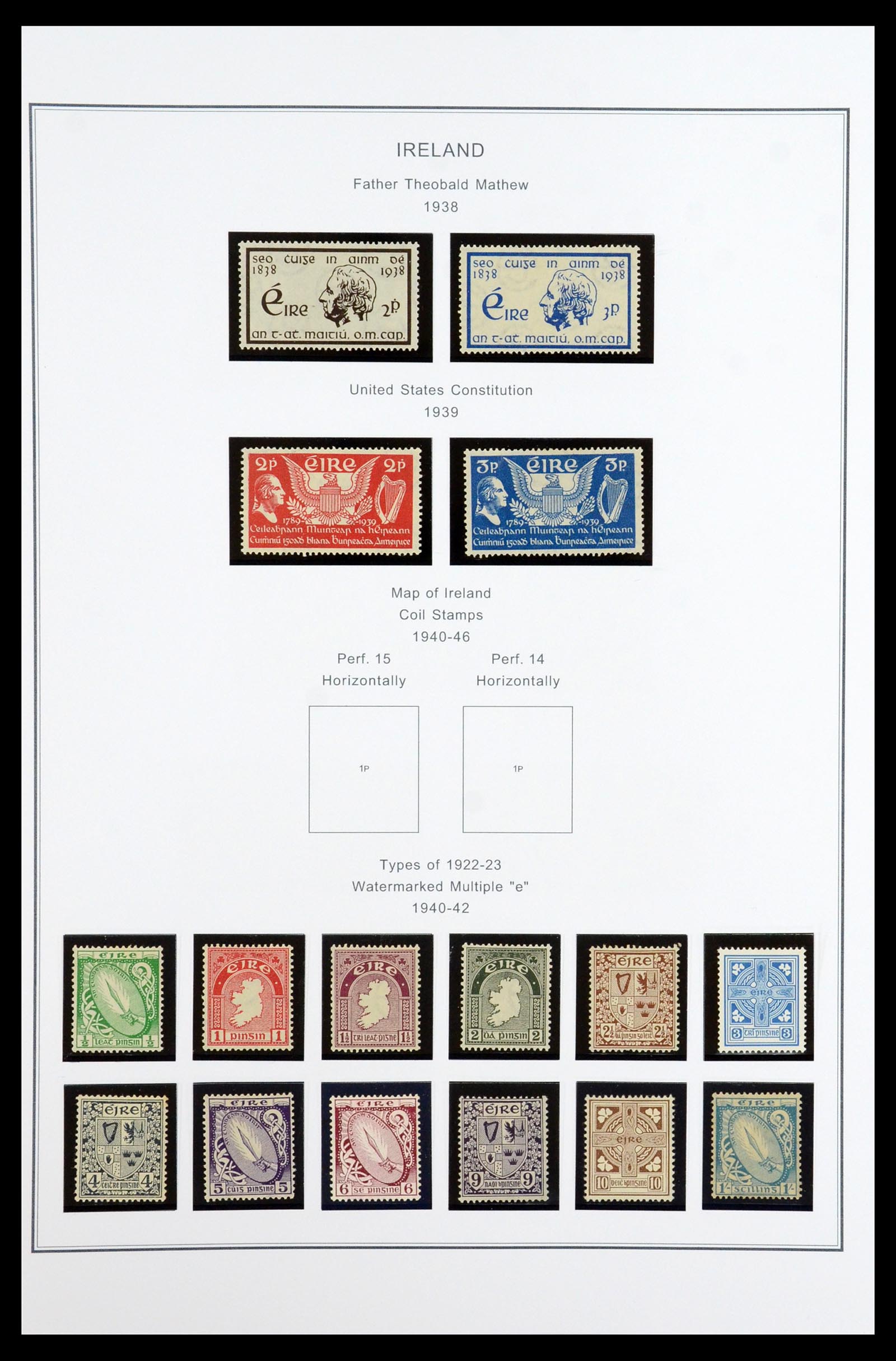 35904 008 - Postzegelverzameling 35904 Ierland 1922-2002.