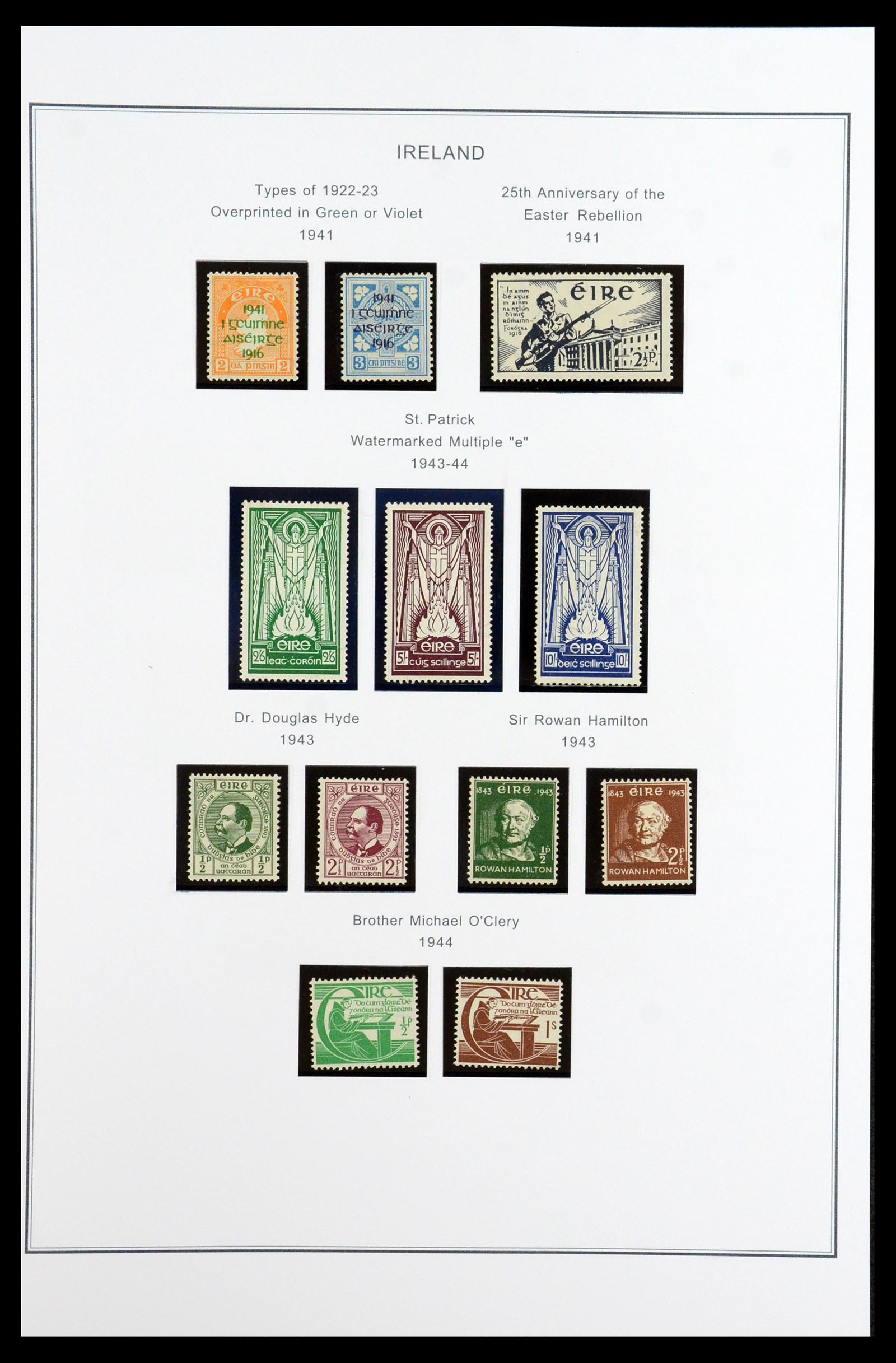 35904 009 - Postzegelverzameling 35904 Ierland 1922-2002.