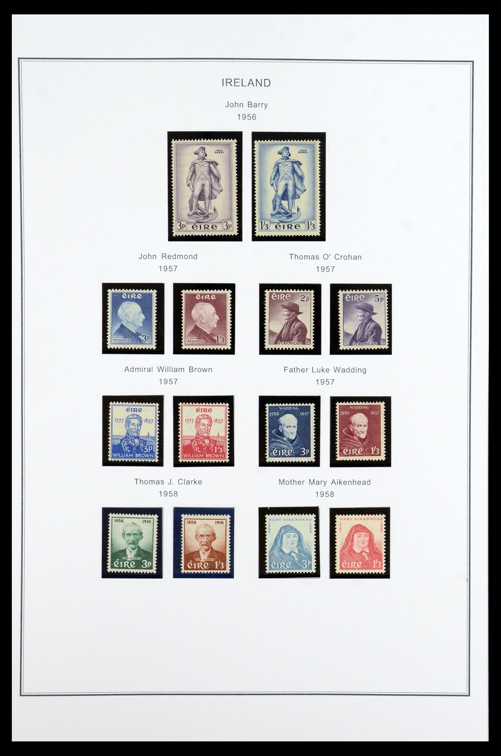 35904 012 - Postzegelverzameling 35904 Ierland 1922-2002.