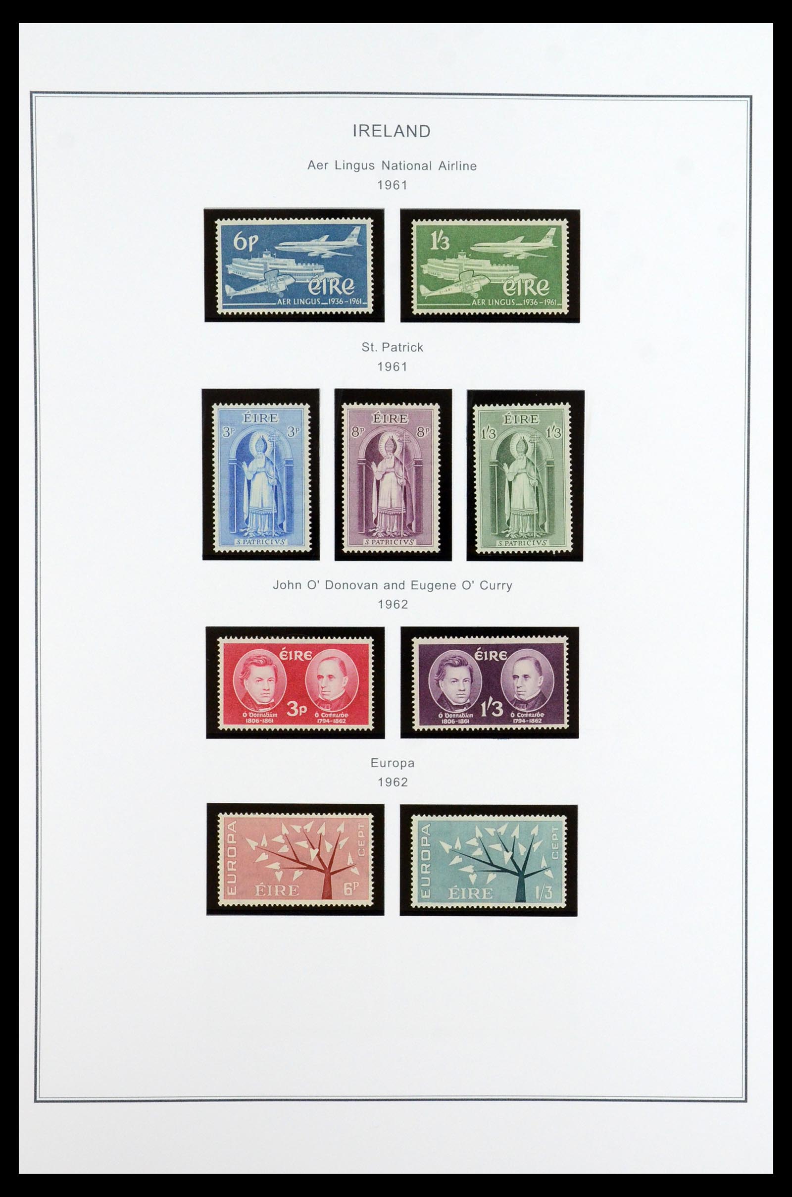 35904 014 - Postzegelverzameling 35904 Ierland 1922-2002.