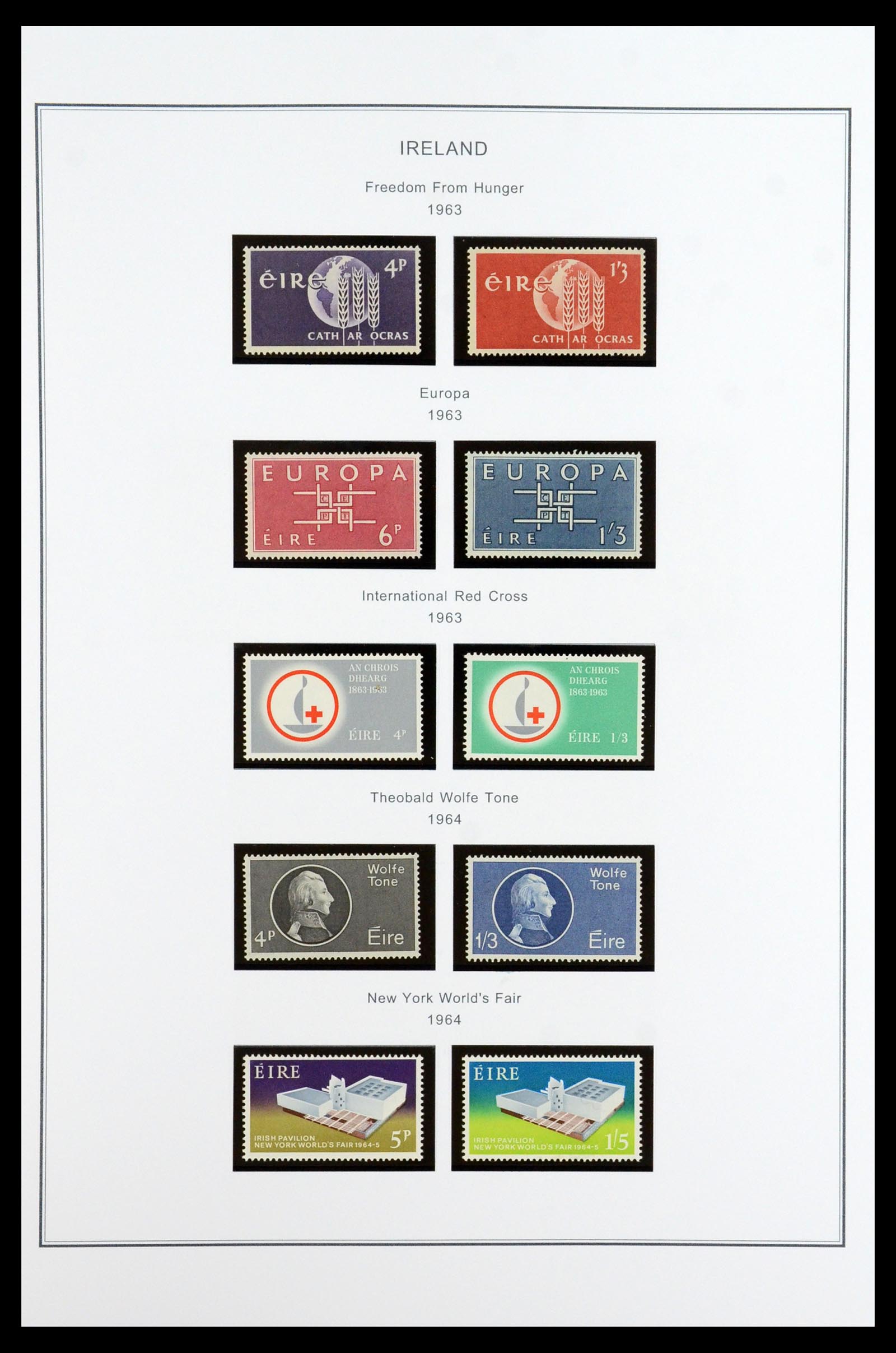 35904 015 - Postzegelverzameling 35904 Ierland 1922-2002.