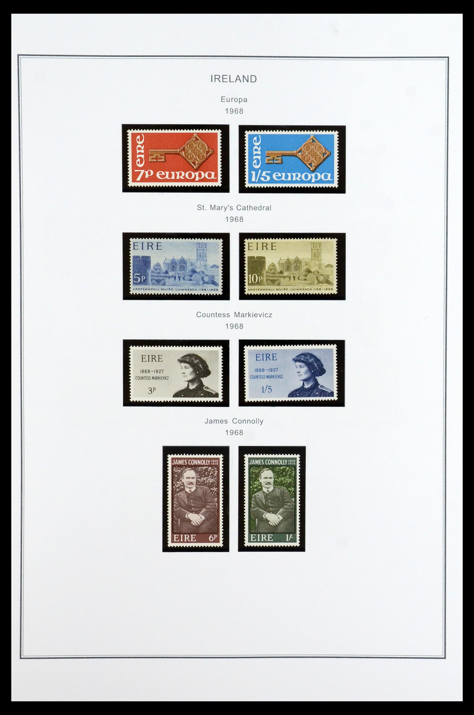 35904 019 - Postzegelverzameling 35904 Ierland 1922-2002.