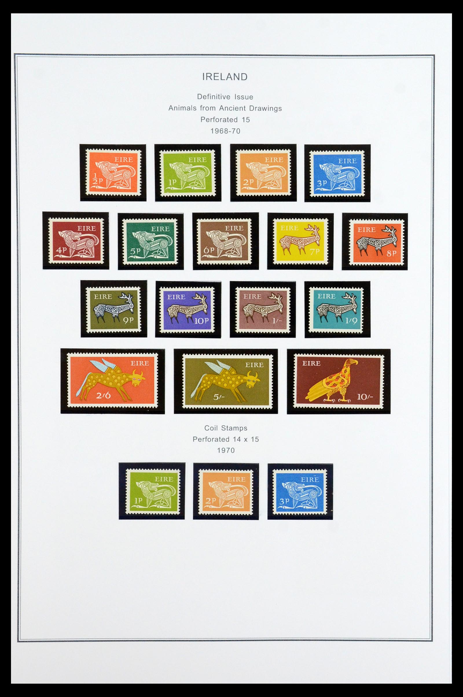 35904 020 - Postzegelverzameling 35904 Ierland 1922-2002.
