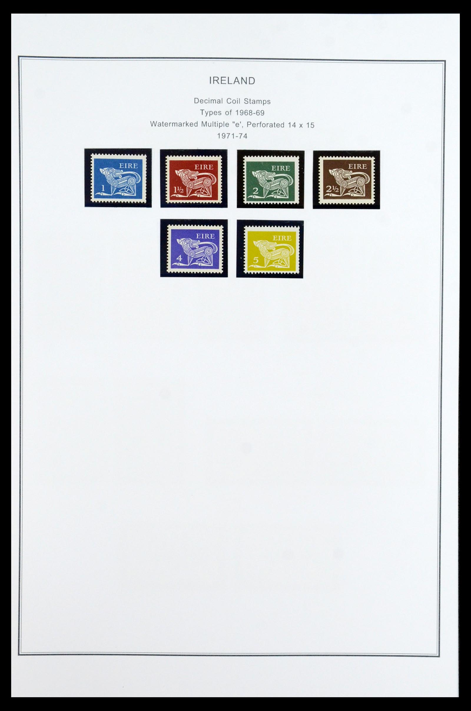 35904 024 - Postzegelverzameling 35904 Ierland 1922-2002.