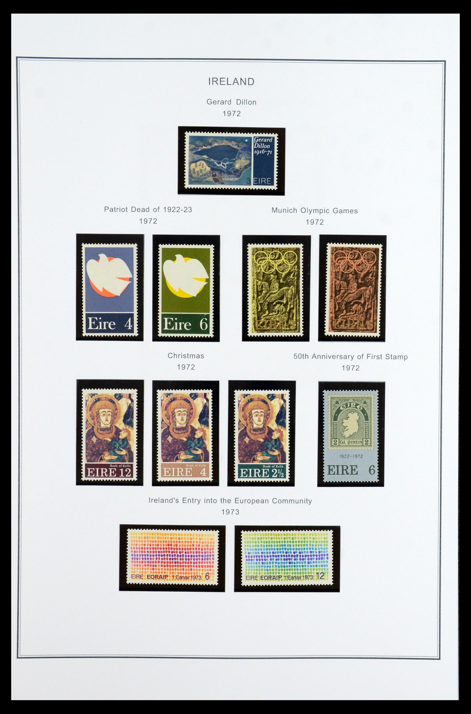 35904 026 - Postzegelverzameling 35904 Ierland 1922-2002.