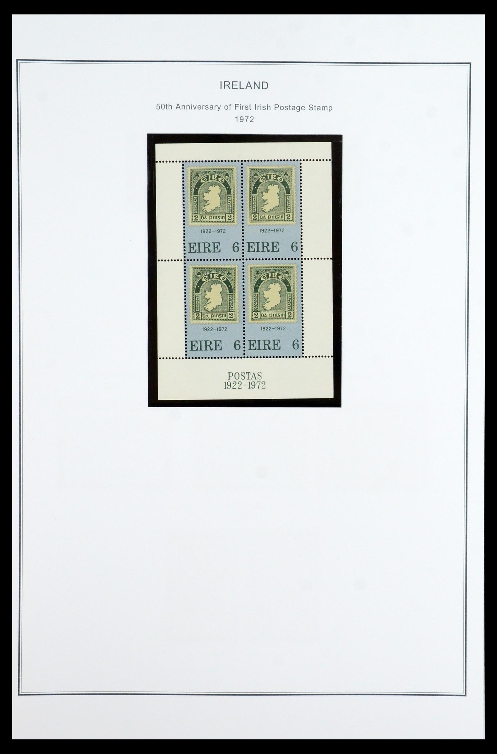 35904 027 - Postzegelverzameling 35904 Ierland 1922-2002.