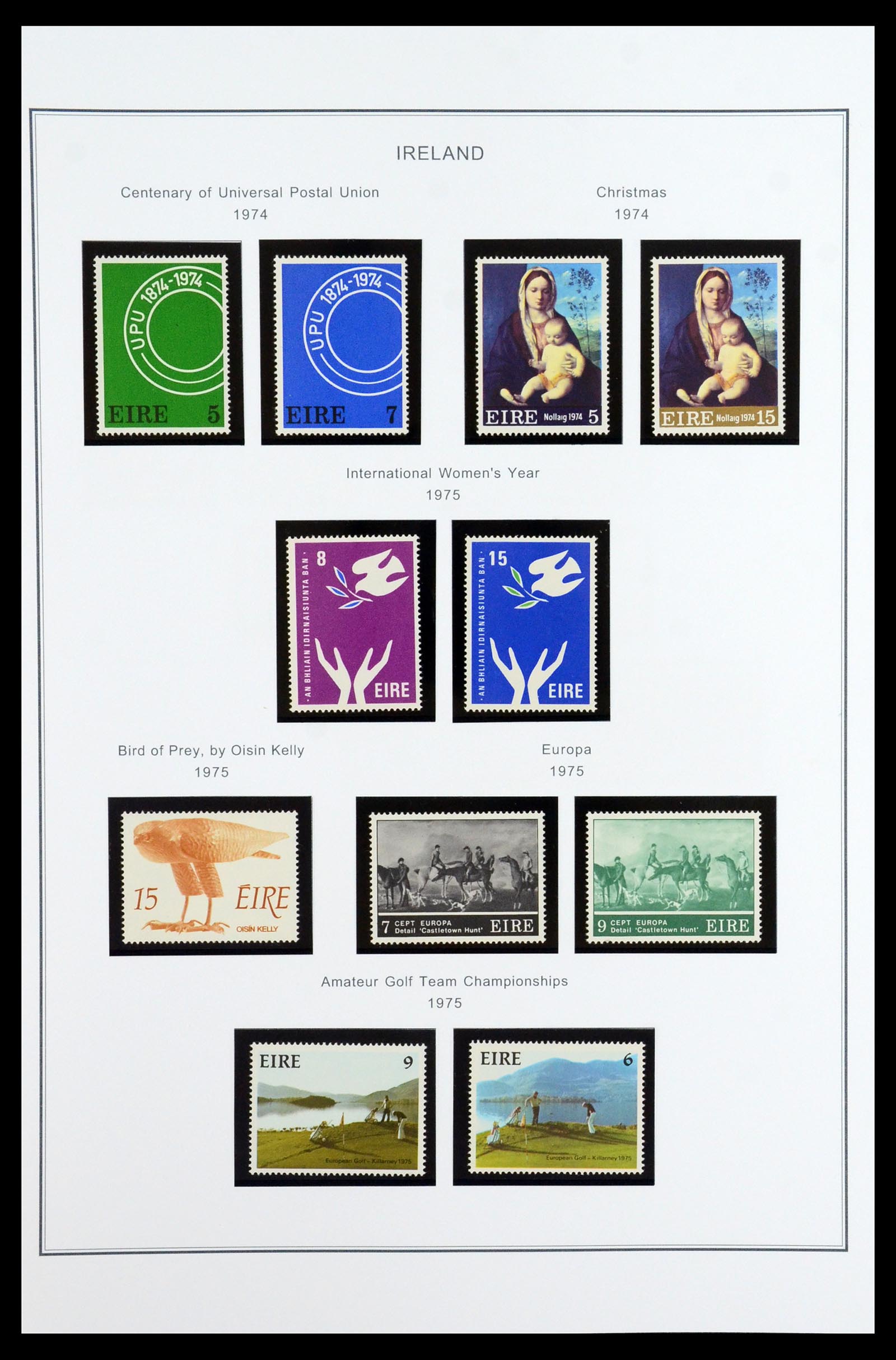 35904 030 - Postzegelverzameling 35904 Ierland 1922-2002.