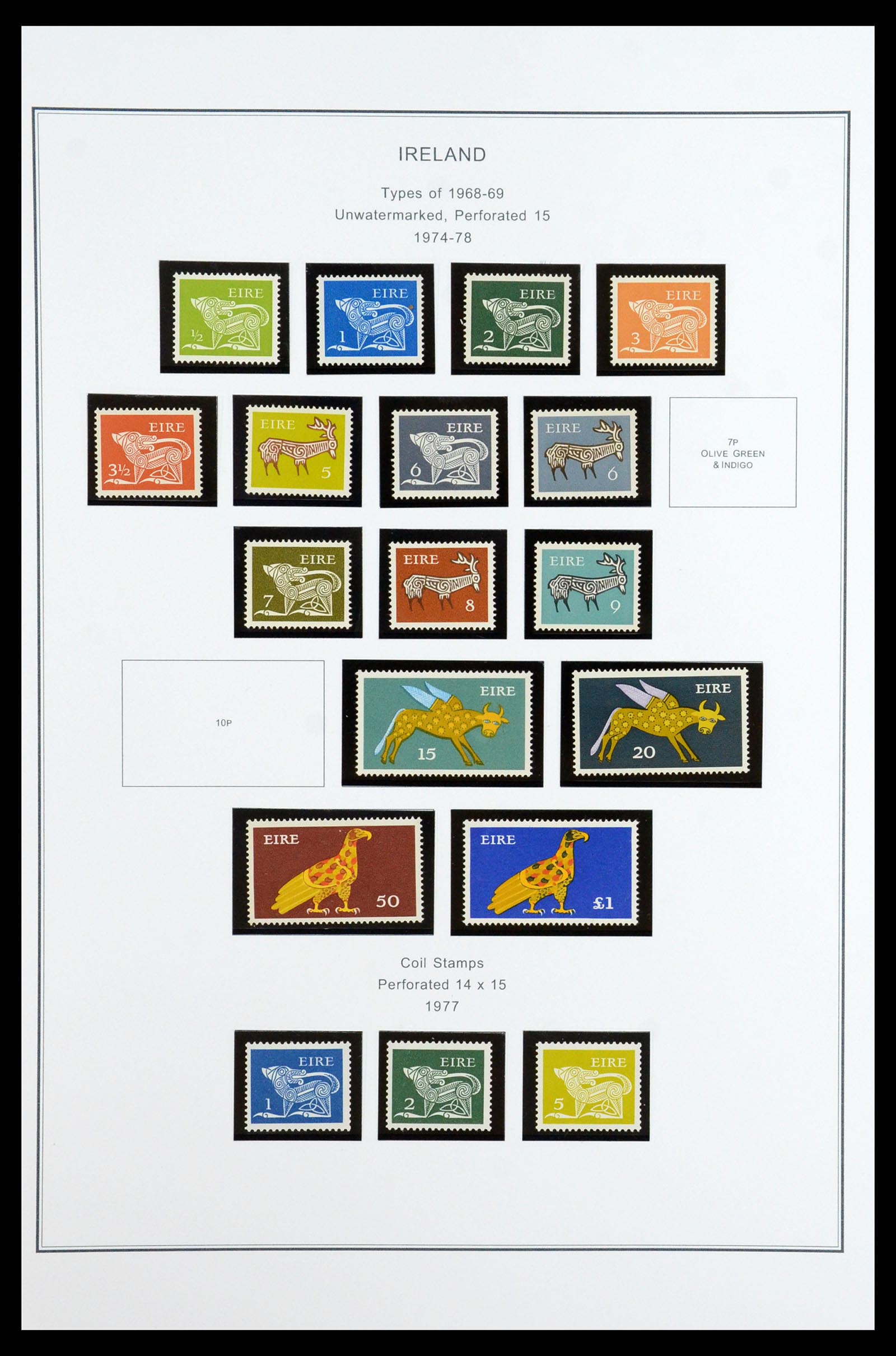 35904 031 - Postzegelverzameling 35904 Ierland 1922-2002.